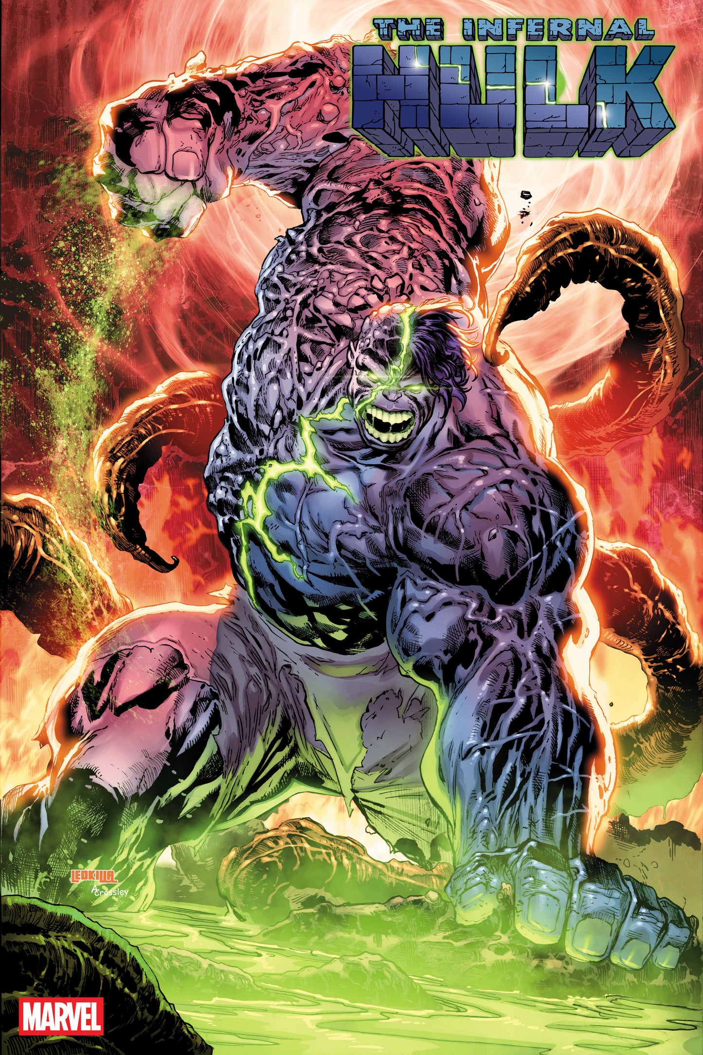INFERNAL HULK #7 KEN LASHLEY VARIANT (Marvel 2026) 1st Print Comic