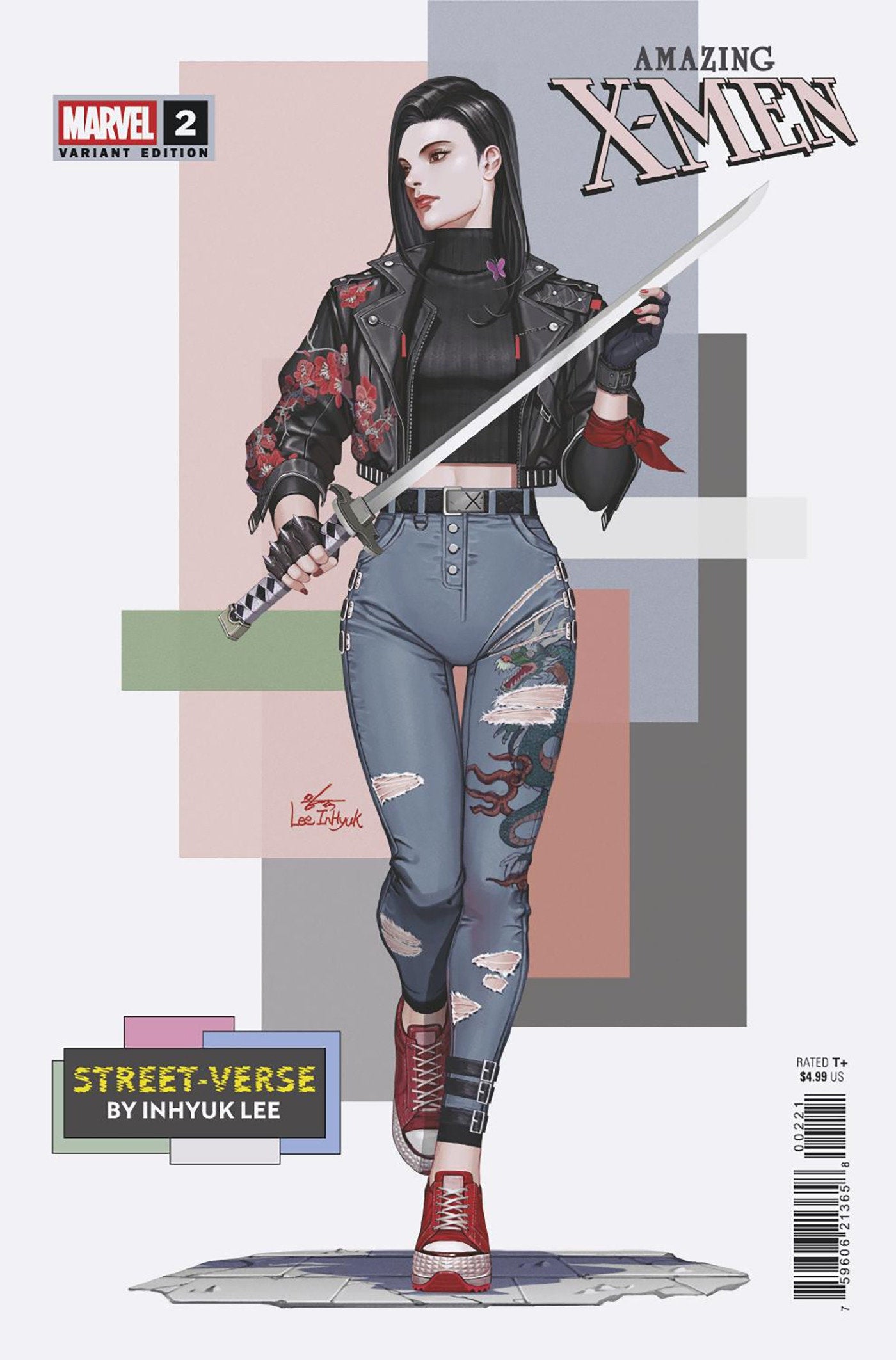 AMAZING X-MEN #2 INHYUK LEE STREET VERSE VARIANT [AOR]