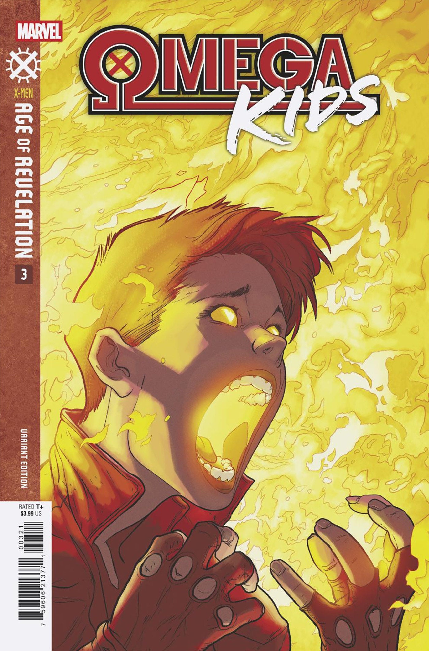 OMEGA KIDS #3 ADAM POLLINA VARIANT [AOR] (Marvel 2025) 1st Print Comic
