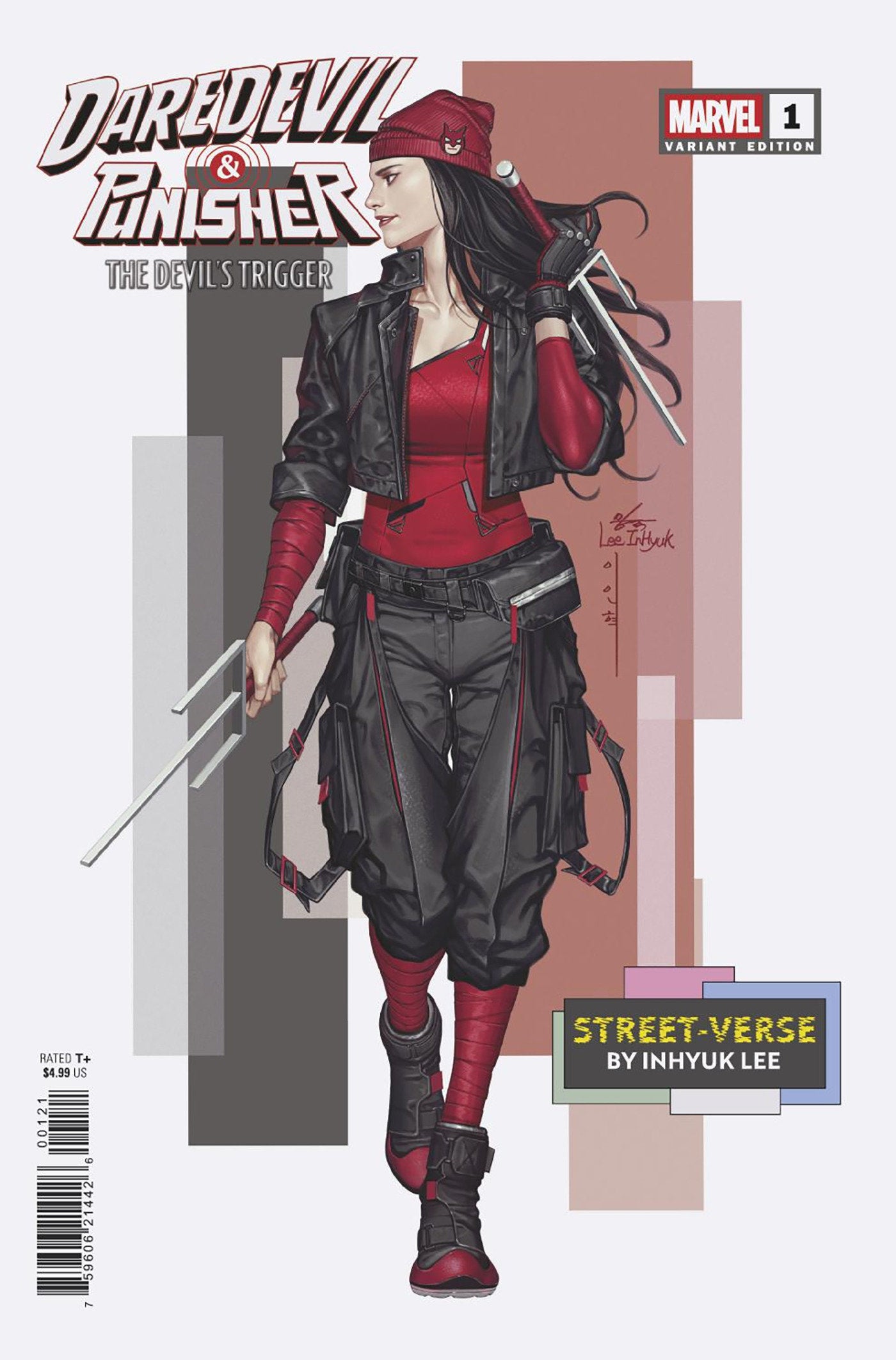 DAREDEVIL/PUNISHER: THE DEVIL'S TRIGGER #1 INHYUK LEE STREET VERSE VARIANT
