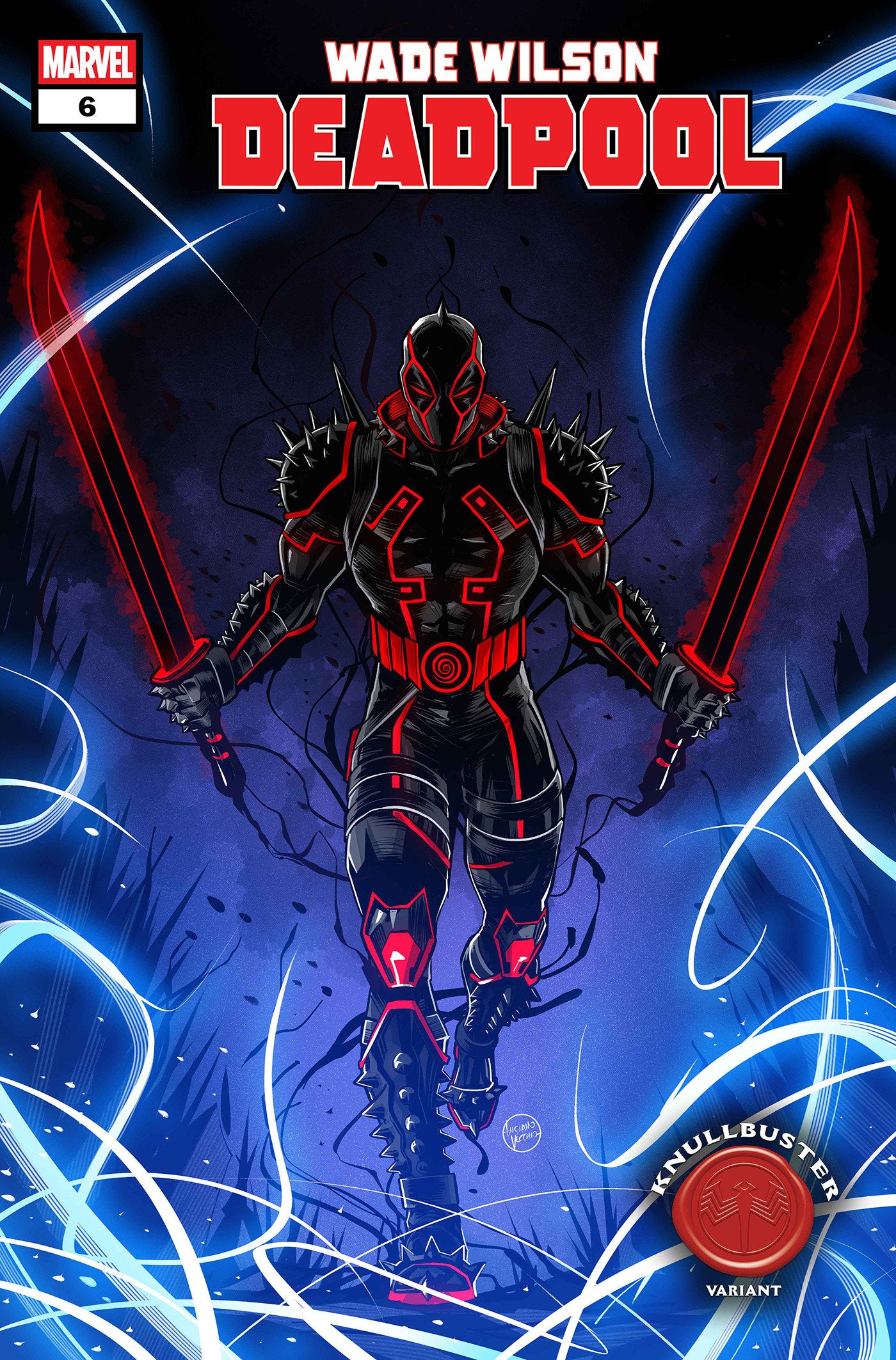 WADE WILSON: DEADPOOL #6 LUCIANO VECCHIO KNULLBUSTER VARIANT (Marvel 2026) Comic