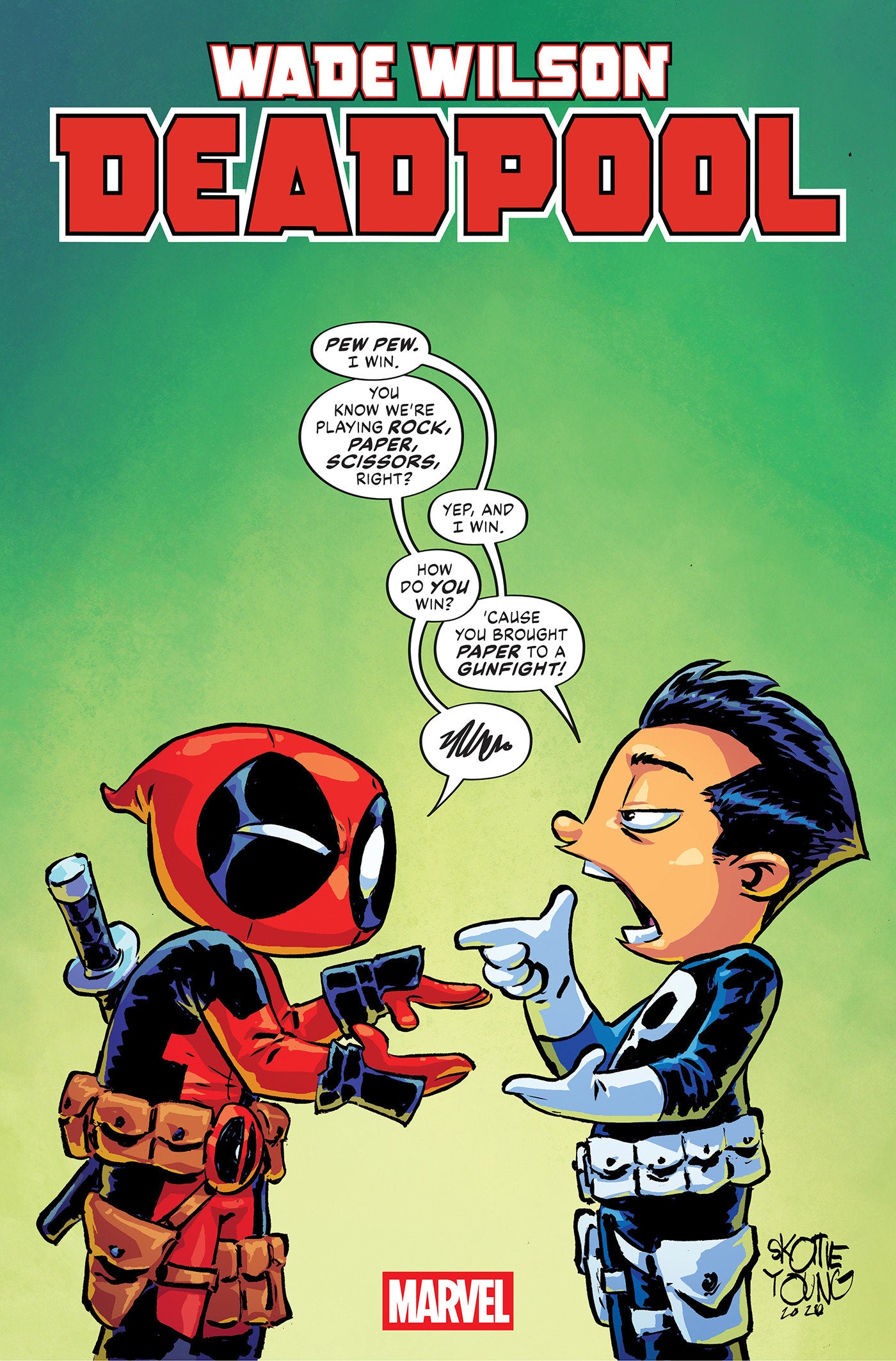 WADE WILSON: DEADPOOL #8 SKOTTIE YOUNG VARIANT [BG] (Marvel 2026) Comic