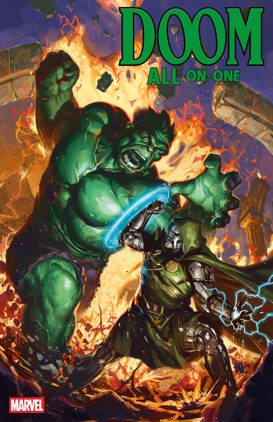 DOOM ALL ON ONE #1 BEN HARVEY VARIANT (Marvel 2026) 1st Print Comic