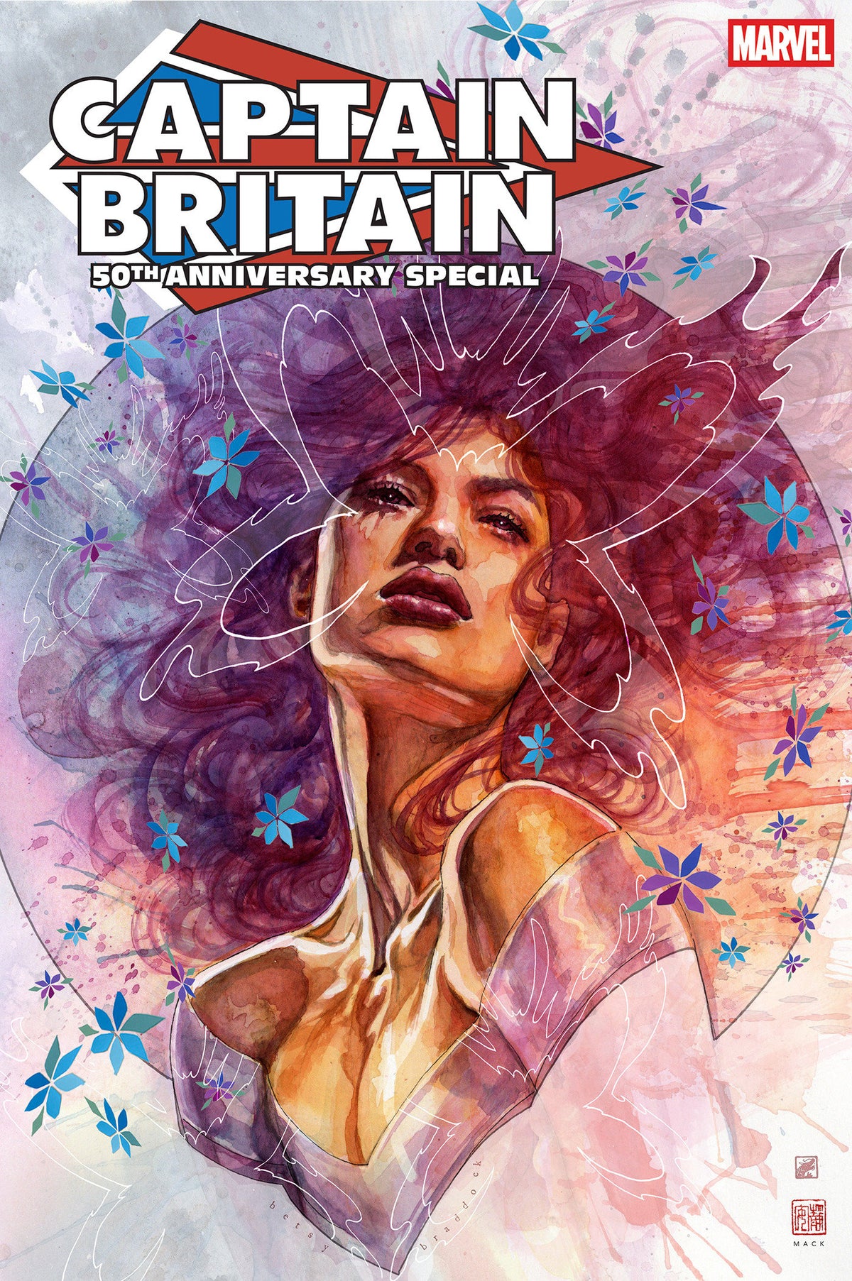 CAPTAIN BRITAIN 50TH ANNIVERSARY SPECIAL #1 DAVID MACK VARIANT (2026) Comic