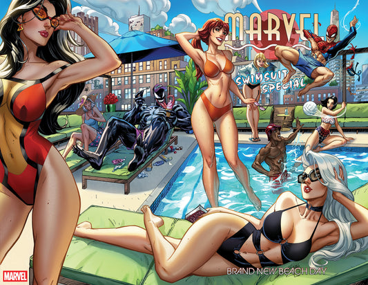 MARVEL SWIMSUIT SPECIAL: BRAND NEW BEACH DAY #1 WRAPAROUND COVER (2026) Comic