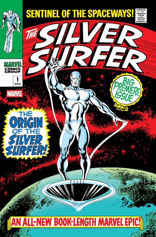 SILVER SURFER #1 FACSIMILE EDITION FOIL VARIANT (Marvel 2026) 1st Print Comic