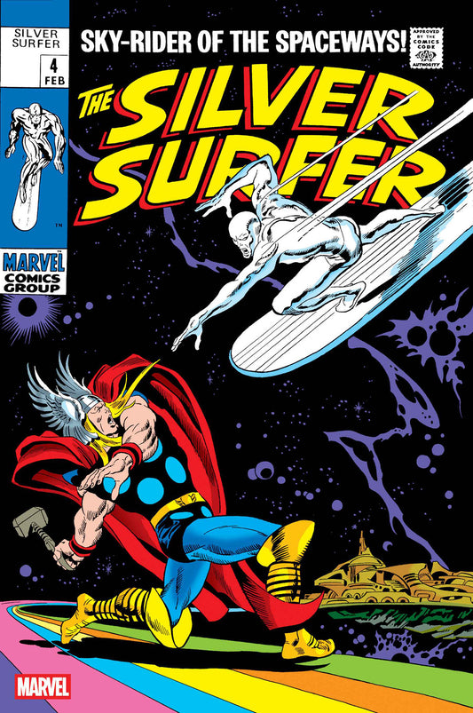 SILVER SURFER #4 FACSIMILE EDITION (Marvel 2026) 1st Print Comic
