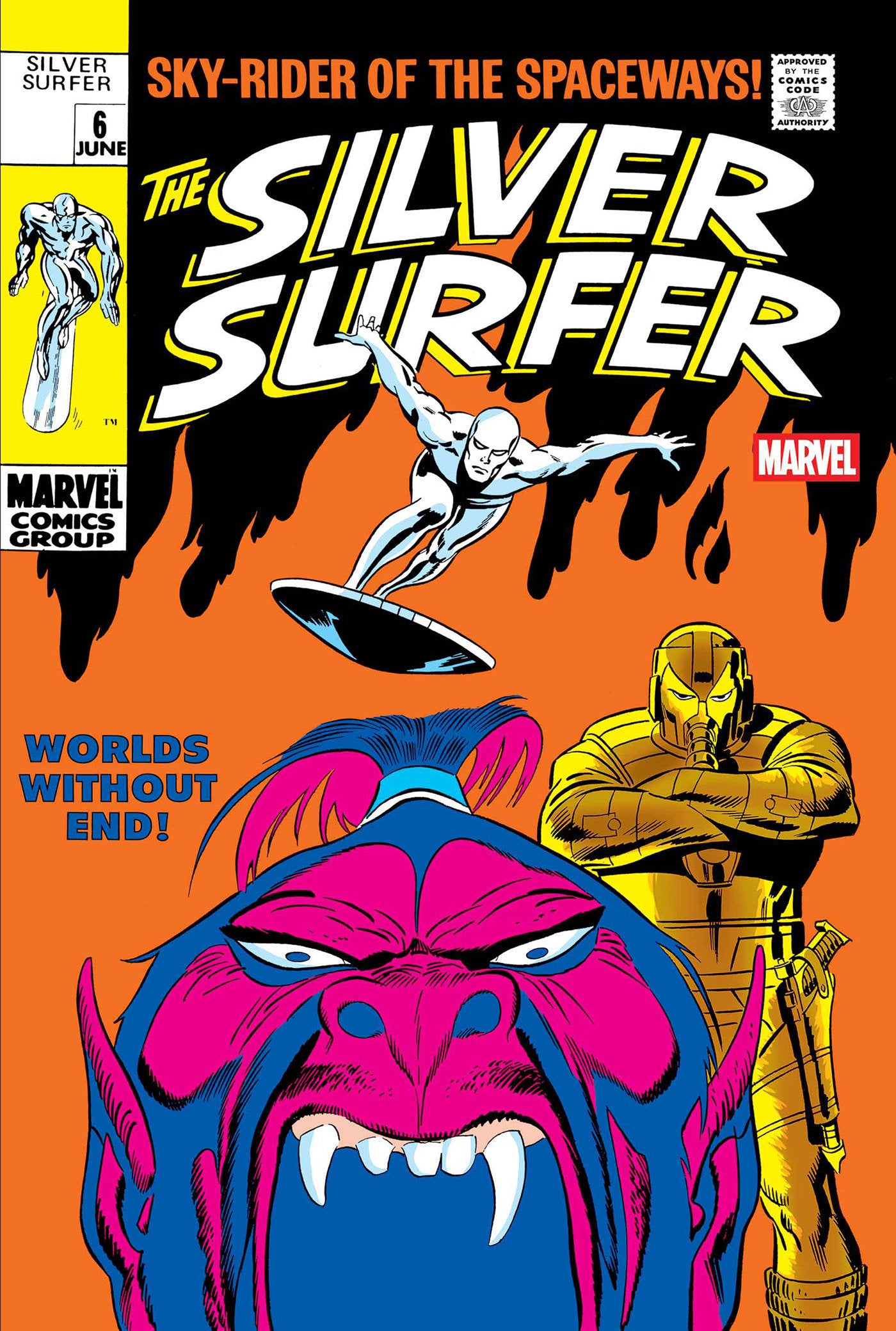 SILVER SURFER #6 FACSIMILE EDITION (Marvel 2026) 1st Print Comic