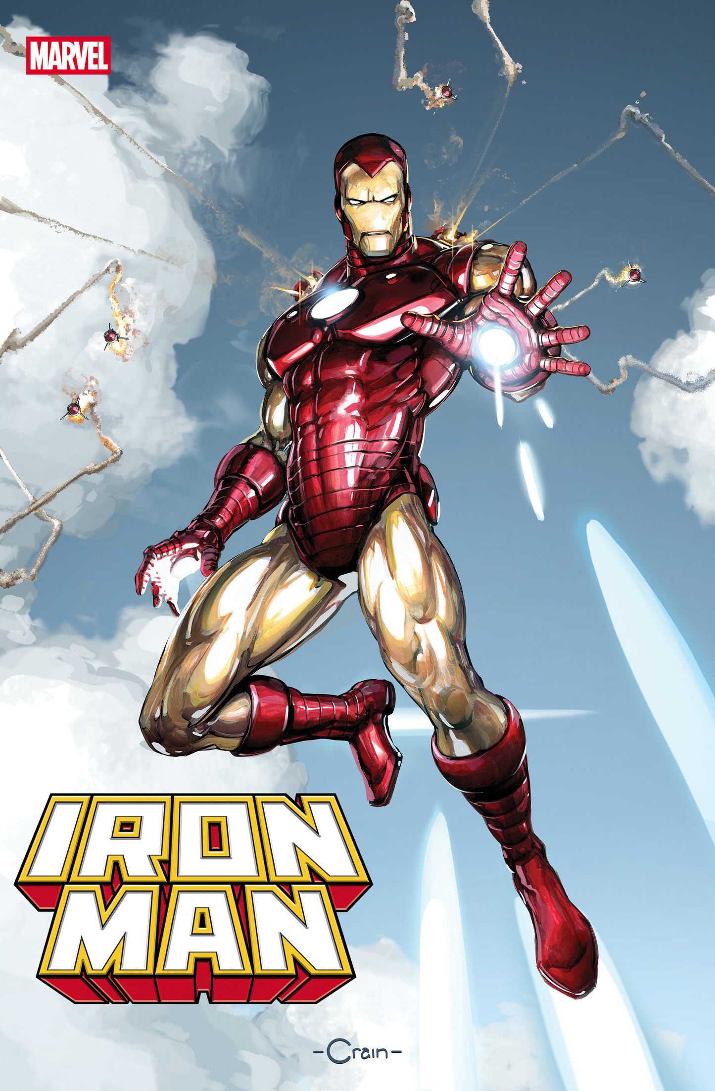 IRON MAN #1 CLAYTON CRAIN VARIANT (Marvel 2026) 1st Print Comic