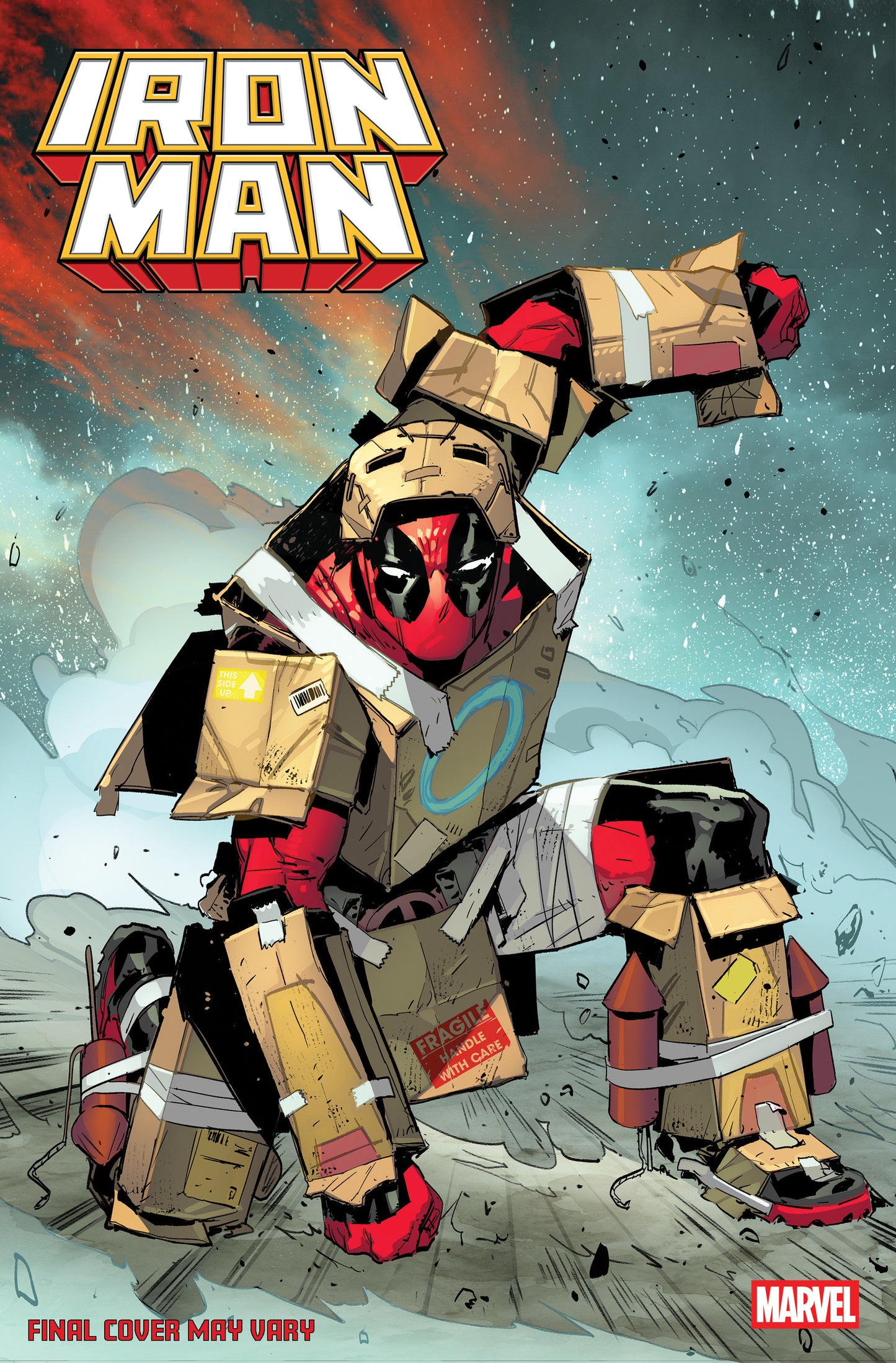 IRON MAN #3 MATTEO LOLLI APRIL POOL'S DAY VARIANT (Marvel 2026) 1st Print Comic