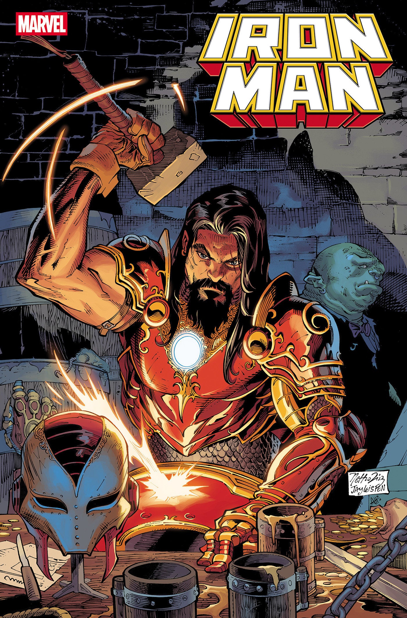 IRON MAN #8 NETHO DIAZ ISEKAI VARIANT (Marvel 2026) 1st Print Comic