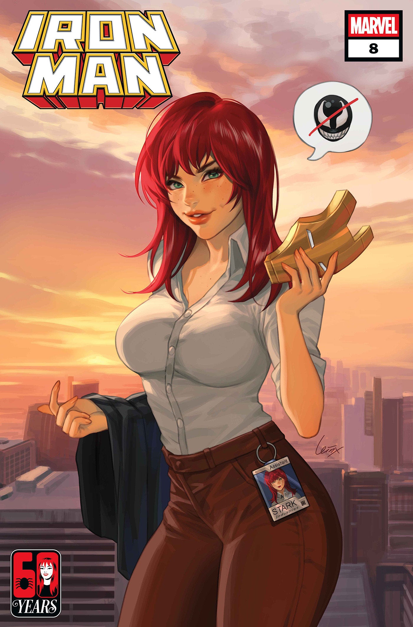 IRON MAN #8 LEIRIX MARY JANE WATSON VARIANT (Marvel 2026) 1st Print Comic