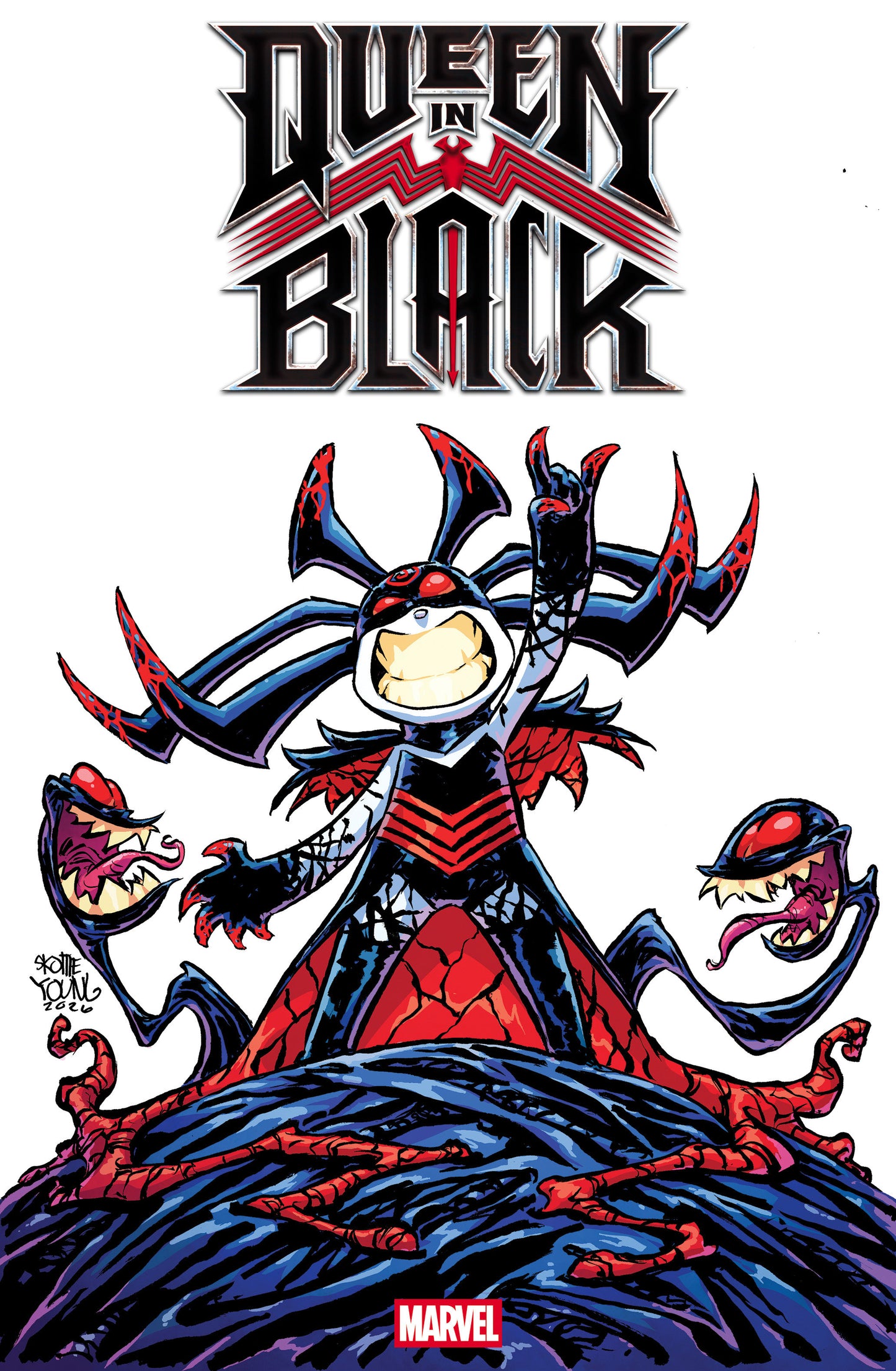 QUEEN IN BLACK #1 SKOTTIE YOUNG VARIANT [QIB] (Marvel 2026) 1st Print Comic
