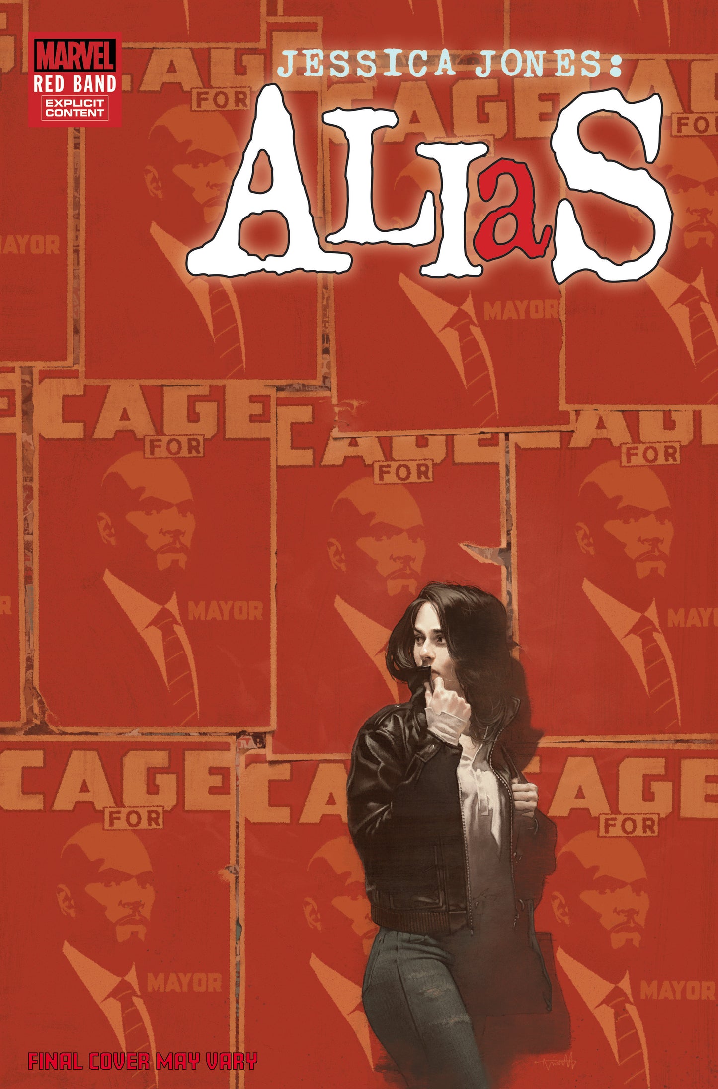 ALIAS: RED BAND #2 MARC ASPINALL VARIANT [POLYBAGGED] (Marvel 2026) Comic