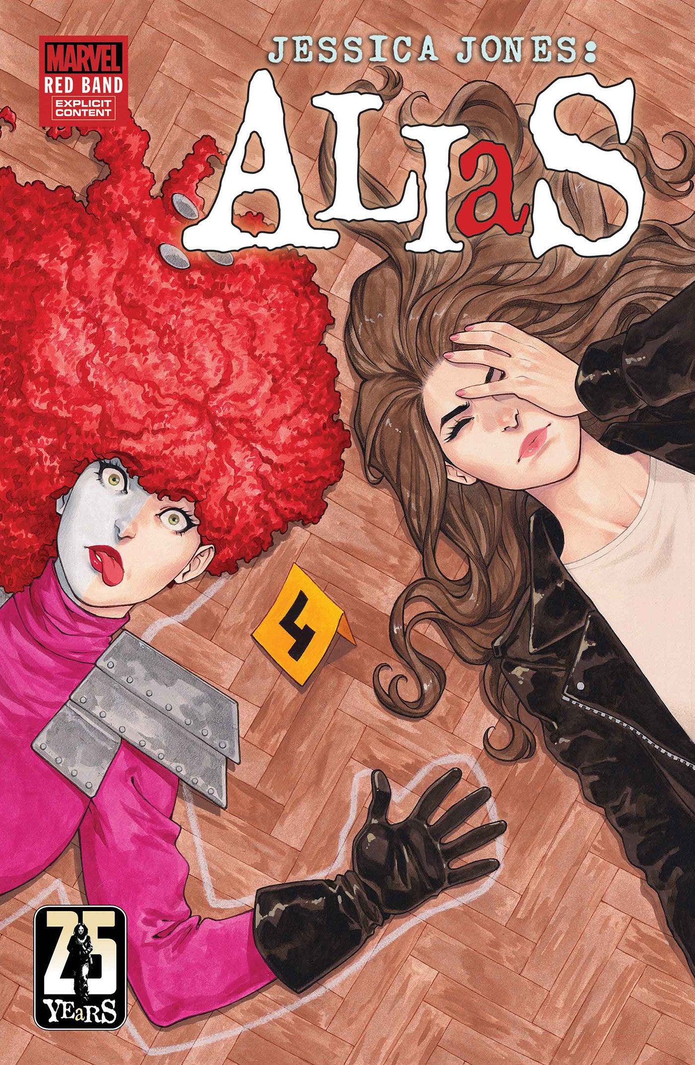 ALIAS: RED BAND #4 KASIA NIE VARIANT [POLYBAGGED] (Marvel 2026) 1st Print Comic