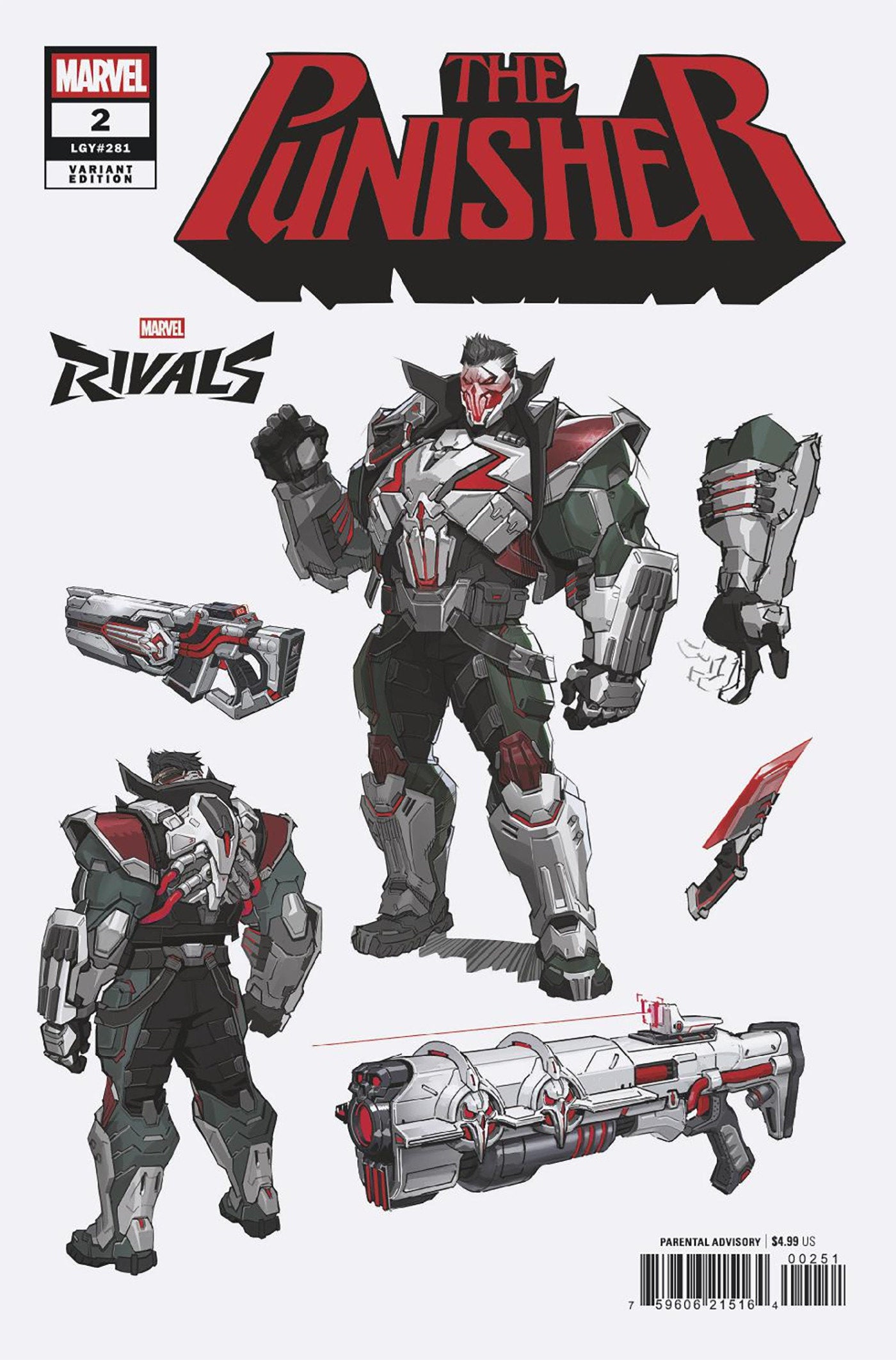 PUNISHER #2 NETEASE GAMES MARVEL RIVALS VARIANT (Marvel 2026) 1st Print Comic