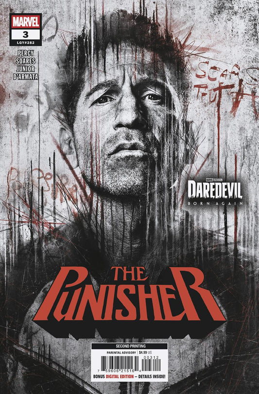 PUNISHER #3 MARVEL TELEVISIONING VARIANT (Marvel 2026) 2nd Print Comic