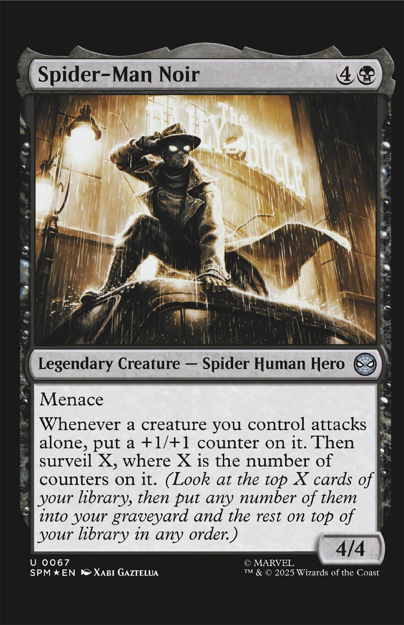 PUNISHER #4 XABI GAZTELUA MAGIC: THE GATHERING VARIANT (Marvel 2026) Comic