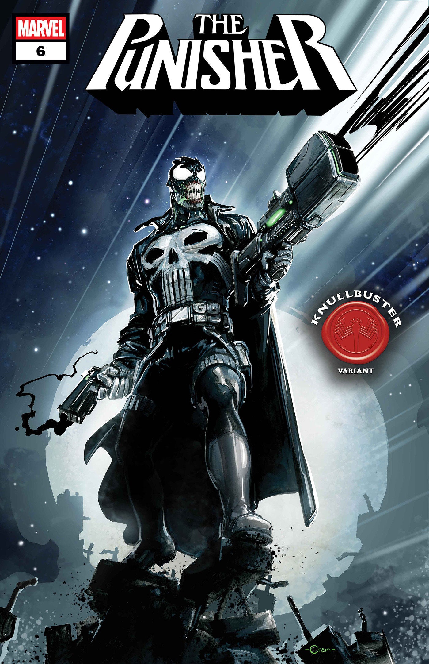 PUNISHER #6 CLAYTON CRAIN KNULLBUSTER VARIANT (Marvel 2026) 1st Print Comic