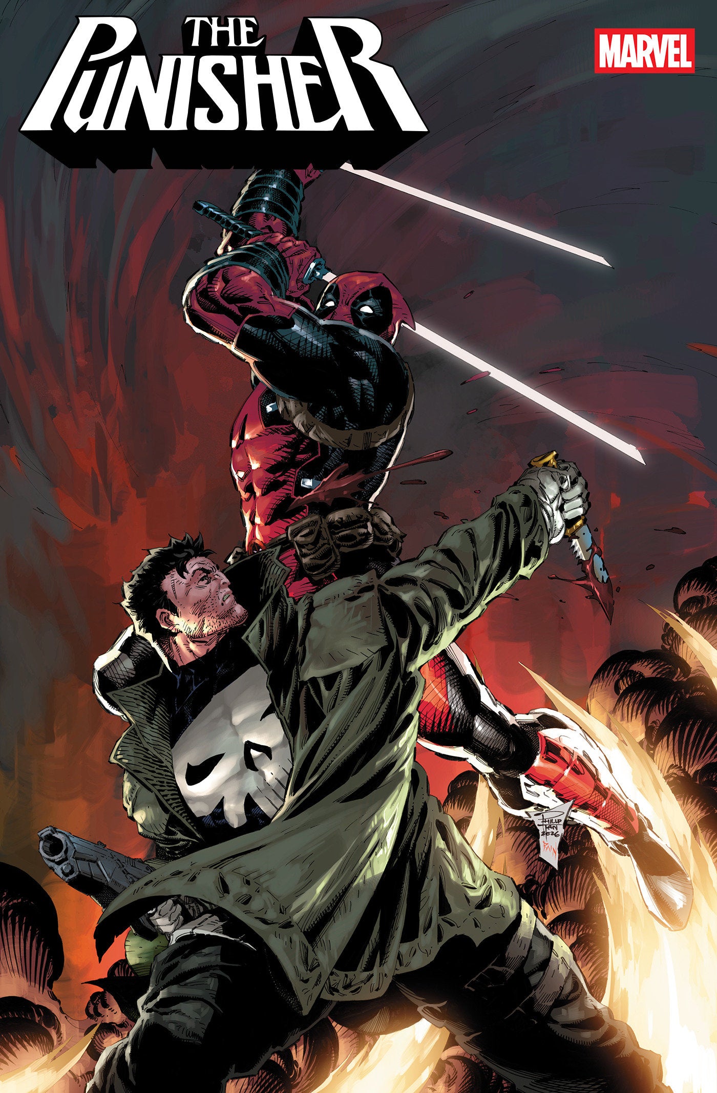 PUNISHER #8 PHILIP TAN VARIANT [BG] (Marvel 2026) 1st Print Comic