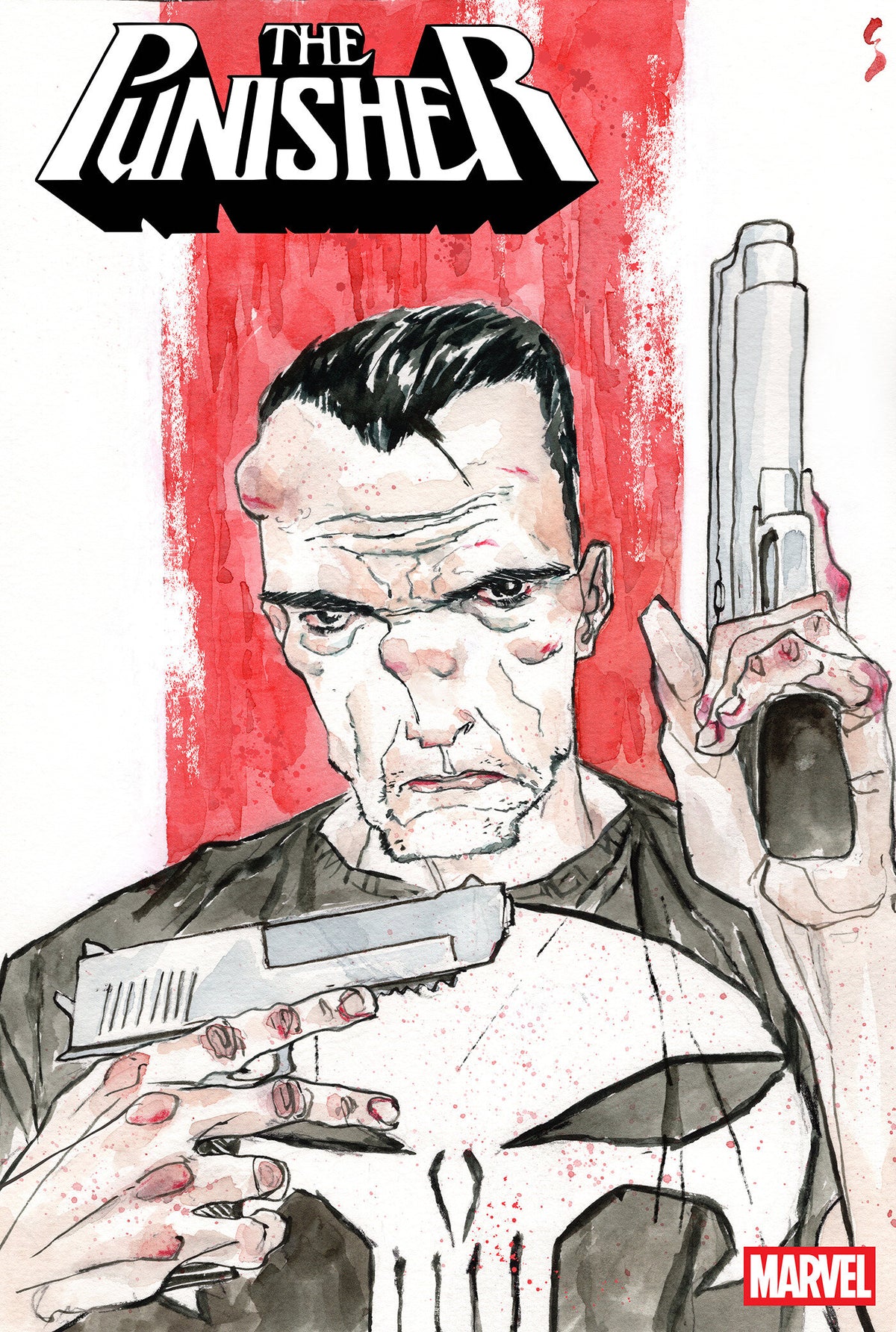 PUNISHER #9 GEOFF SHAW ART STYLE VARIANT [BG] (Marvel 2026) 1st Print Comic
