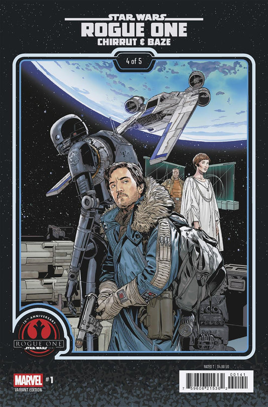 STAR WARS: ROGUE ONE CHIRRUT & BAZE #1 CHRIS SPROUSE ROGUE ONE 10TH ANNIVERSARY