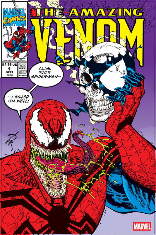 THE AMAZING VENOM #1 ERIK LARSEN HOMAGE VARIANT (Marvel 2026) 1st Print Comic