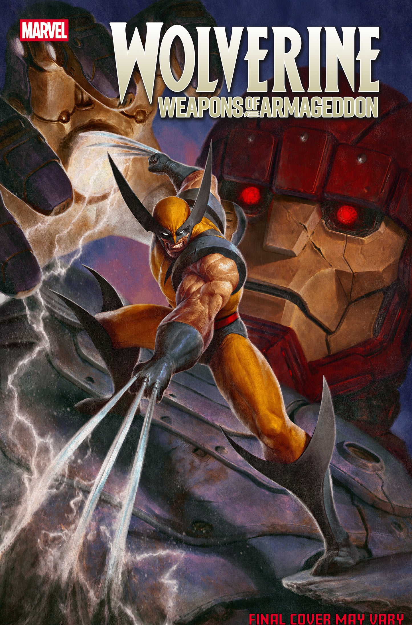 WOLVERINE: WEAPONS OF ARMAGEDDON #1 DAVE RAPOZA VARIANT (Marvel 2026) Comic