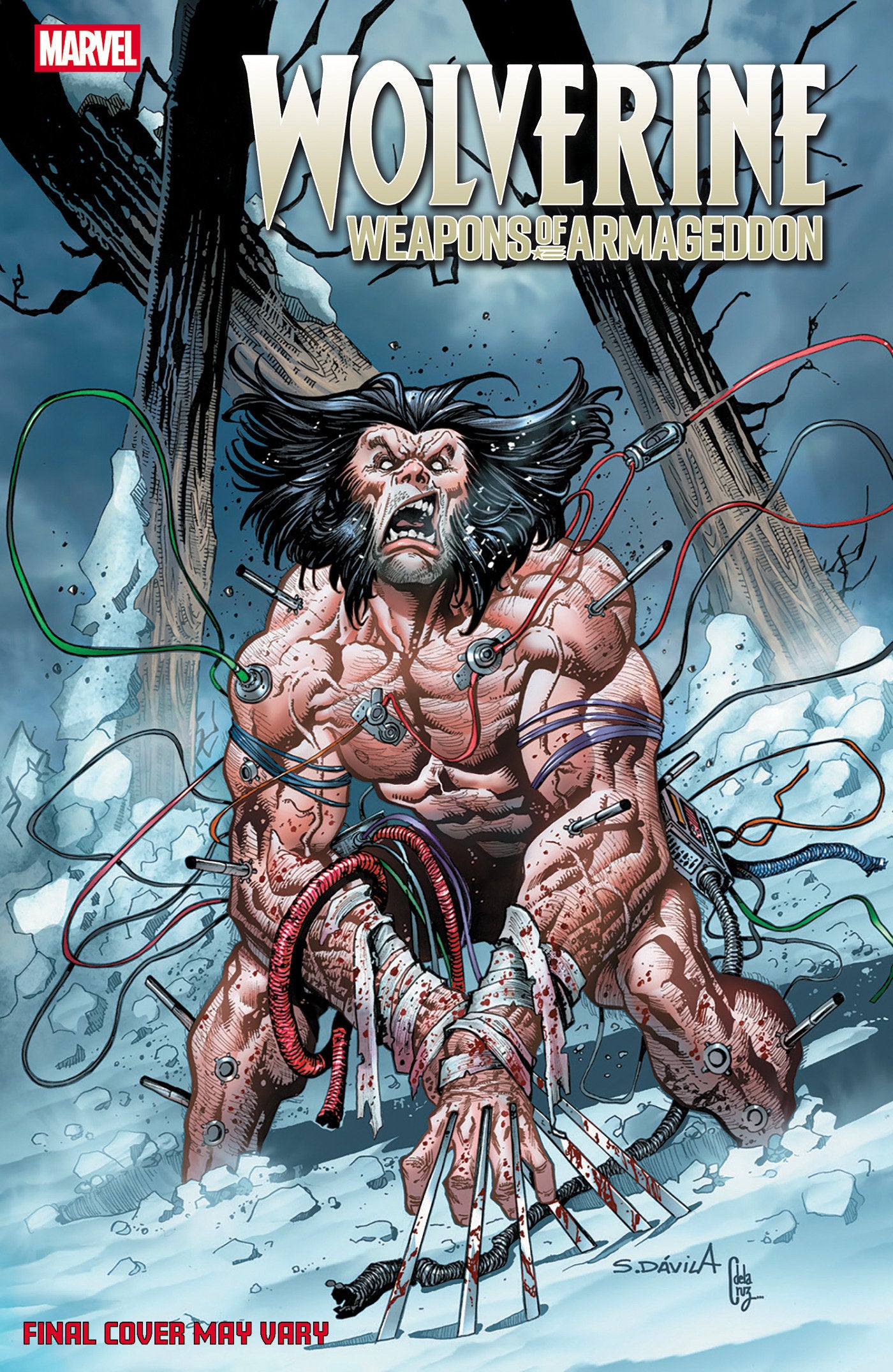 WOLVERINE: WEAPONS OF ARMAGEDDON #3 SERGIO DAVILA VARIANT (Marvel 2026) Comic
