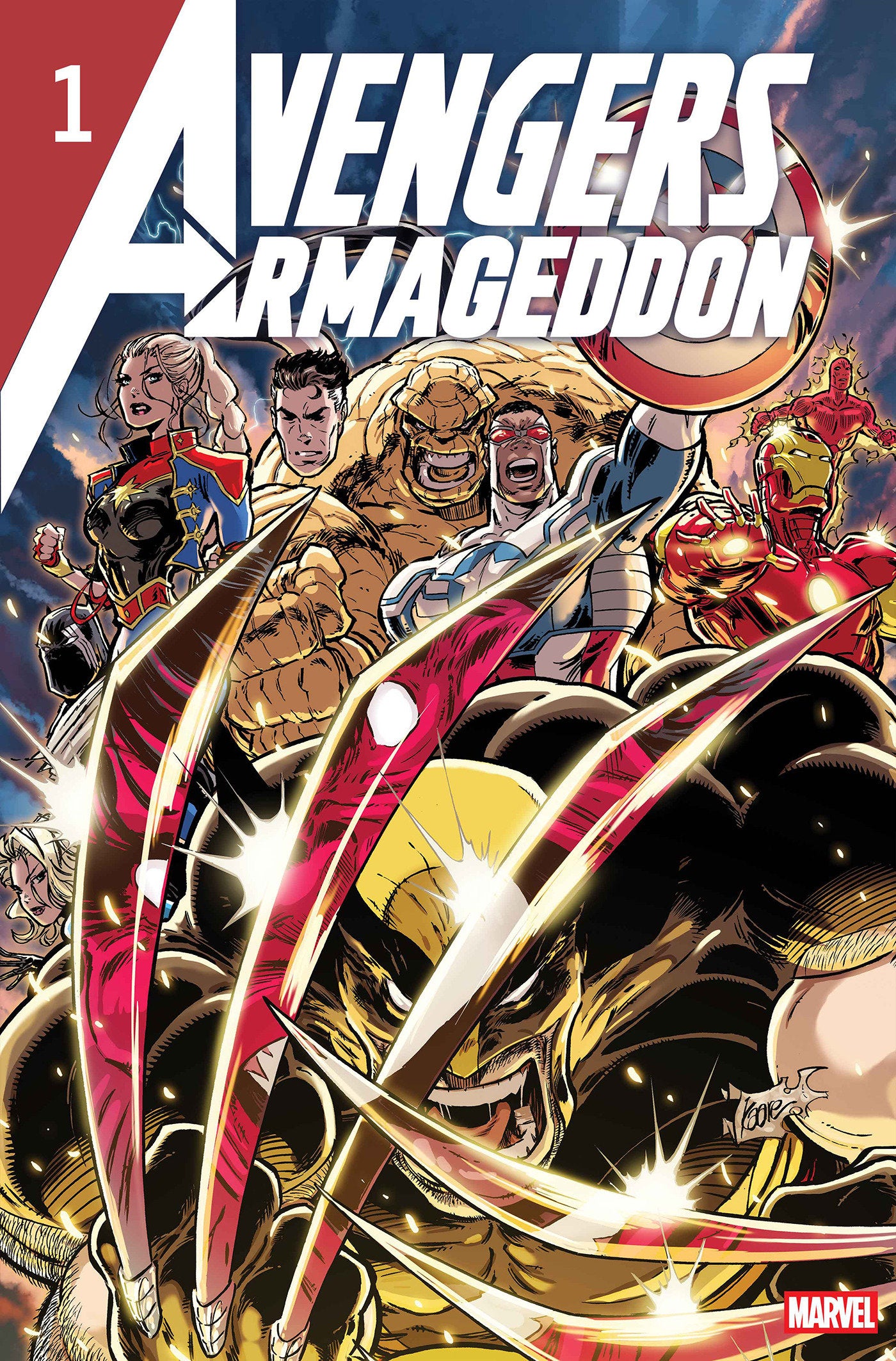AVENGERS: ARMAGEDDON #1 KAARE ANDREWSING VARIANT (Marvel 2026) 2nd Print Comic
