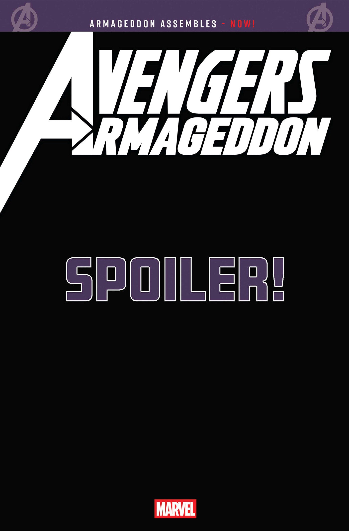 AVENGERS: ARMAGEDDON #1 MARCO CHECCHETTO SPOILER VARIANT (Marvel 2026) Comic