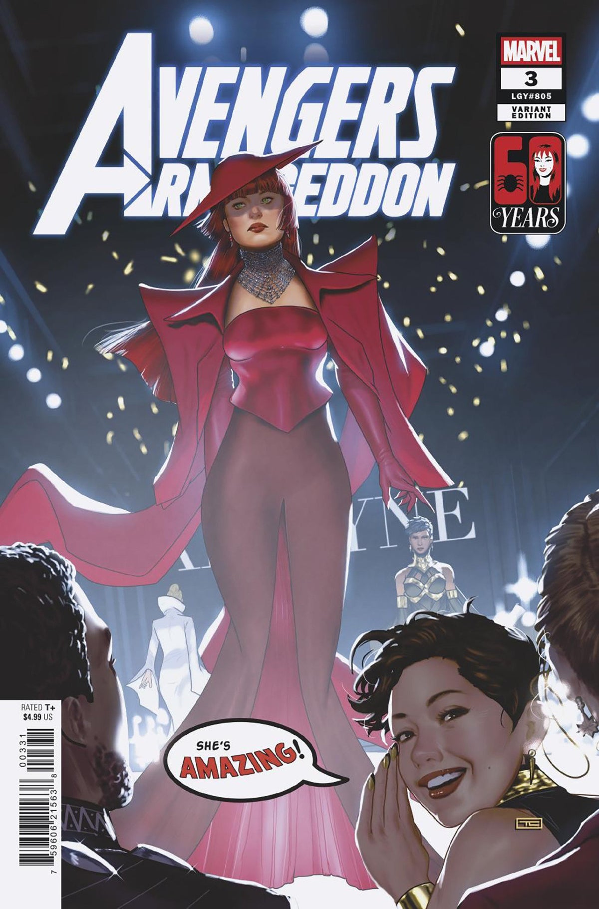 AVENGERS: ARMAGEDDON #3 TAURIN CLARKE MARY JANE WATSON VARIANT (2026) Comic
