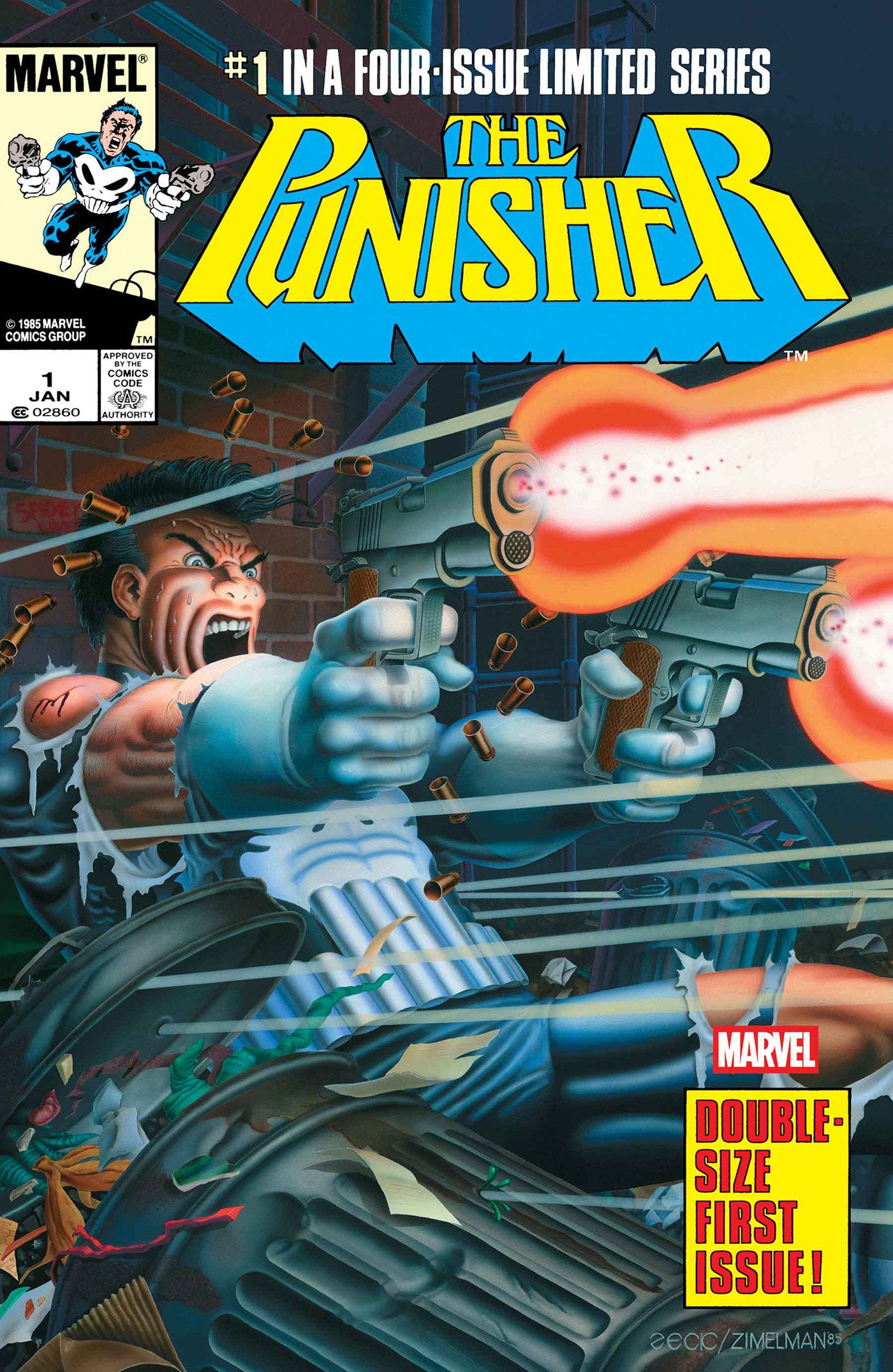 PUNISHER #1 FACSIMILE EDITION (Marvel 2026) 1st Print Comic