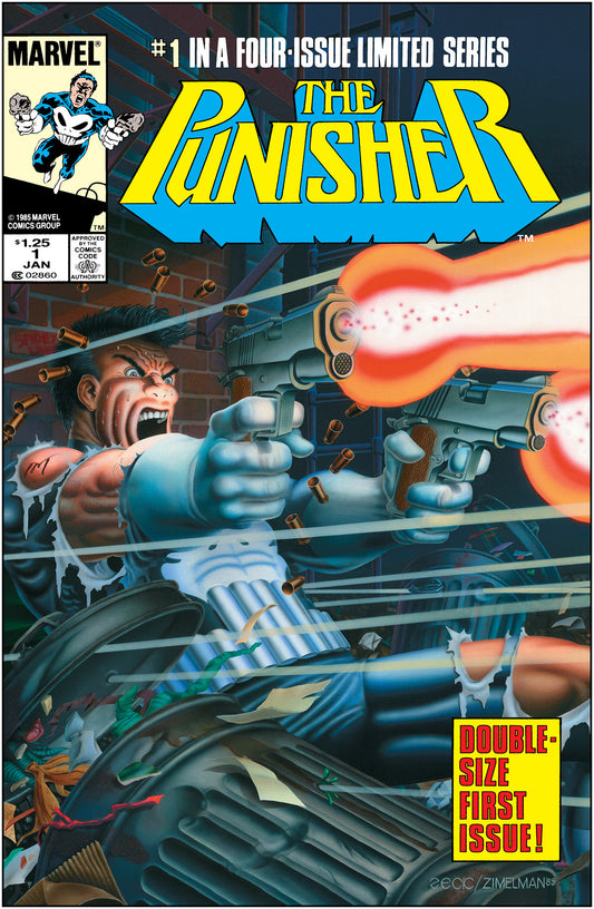 PUNISHER #1 FACSIMILE EDITION FOIL VARIANT (Marvel 2026) 1st Print Comic