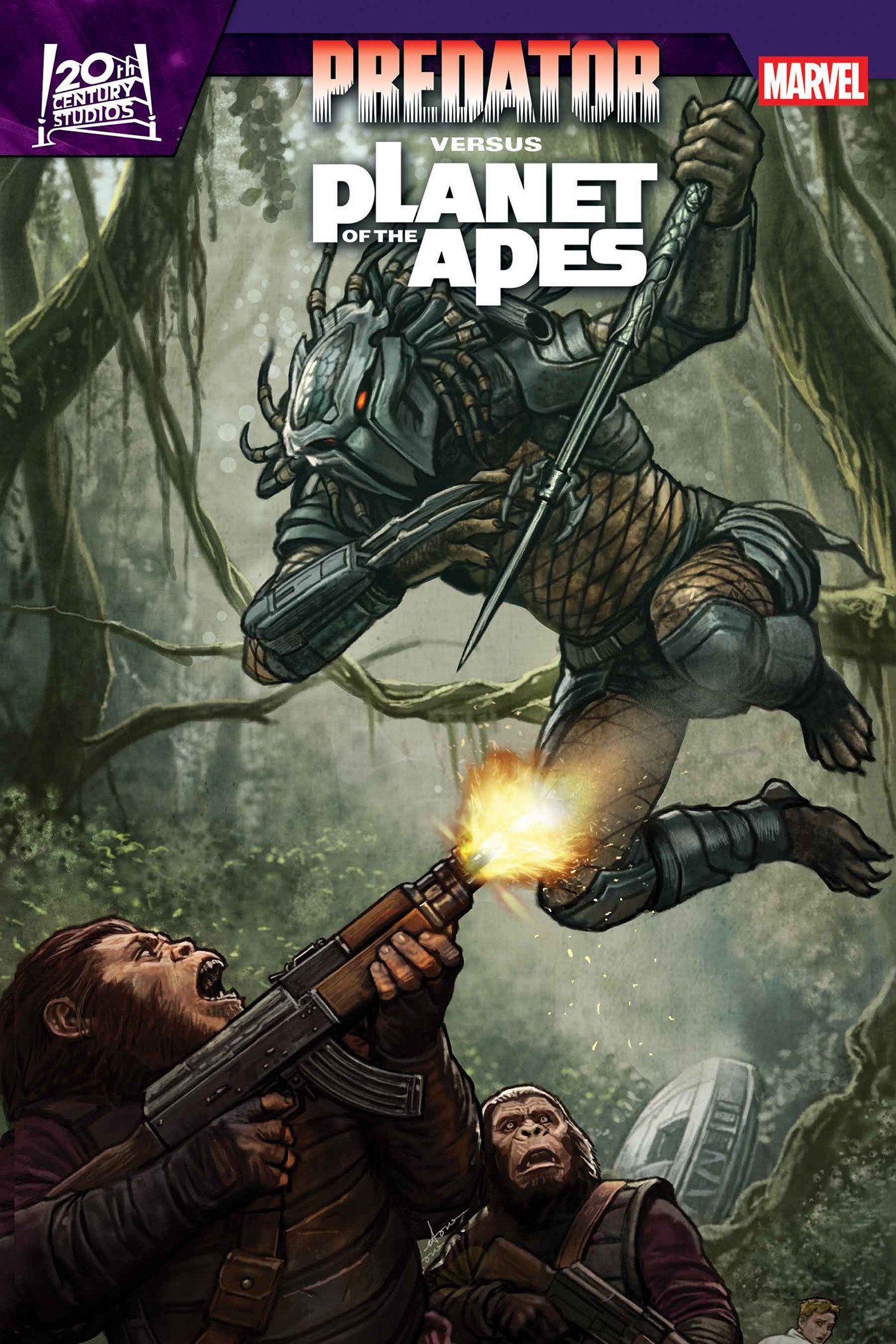 PREDATOR VS. THE PLANET OF THE APES #1 (Marvel 2026) 1st Print Comic