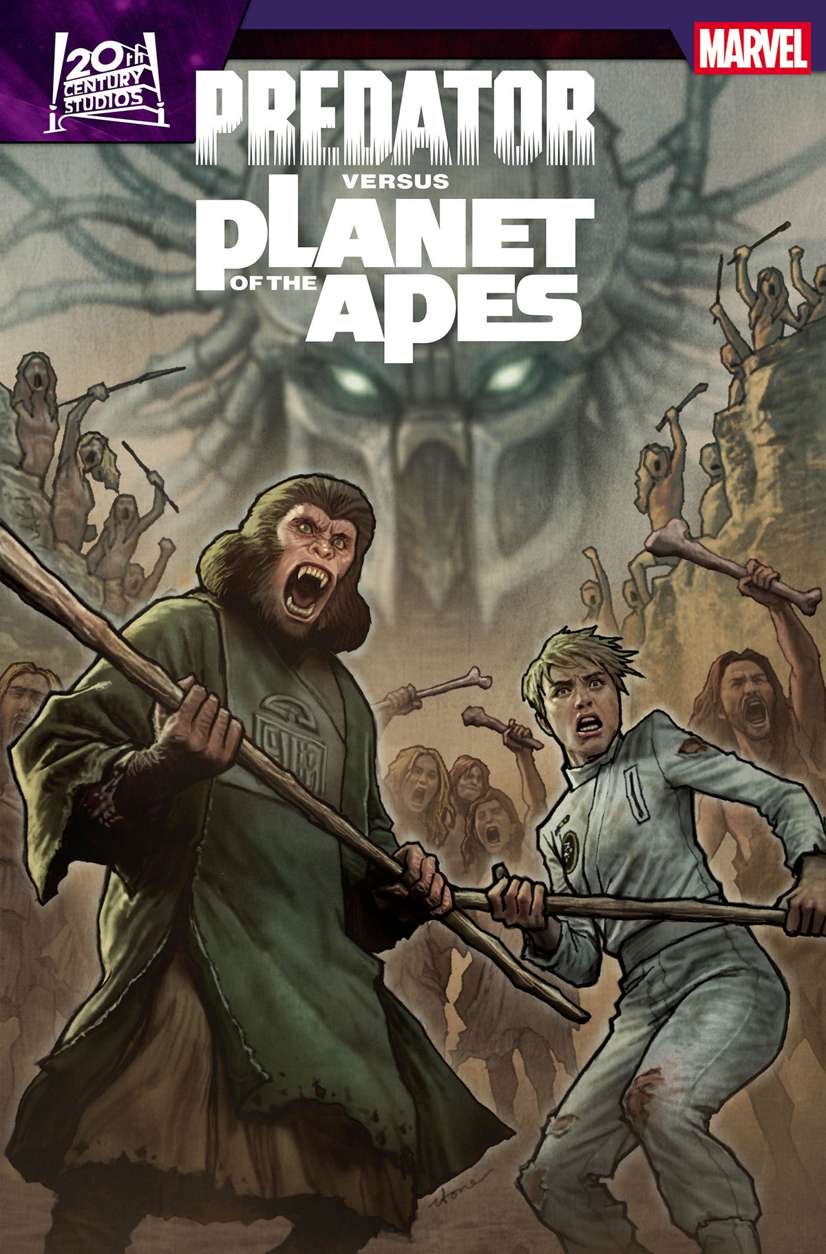 PREDATOR VS. THE PLANET OF THE APES #4 (Marvel 2026) 1st Print Comic