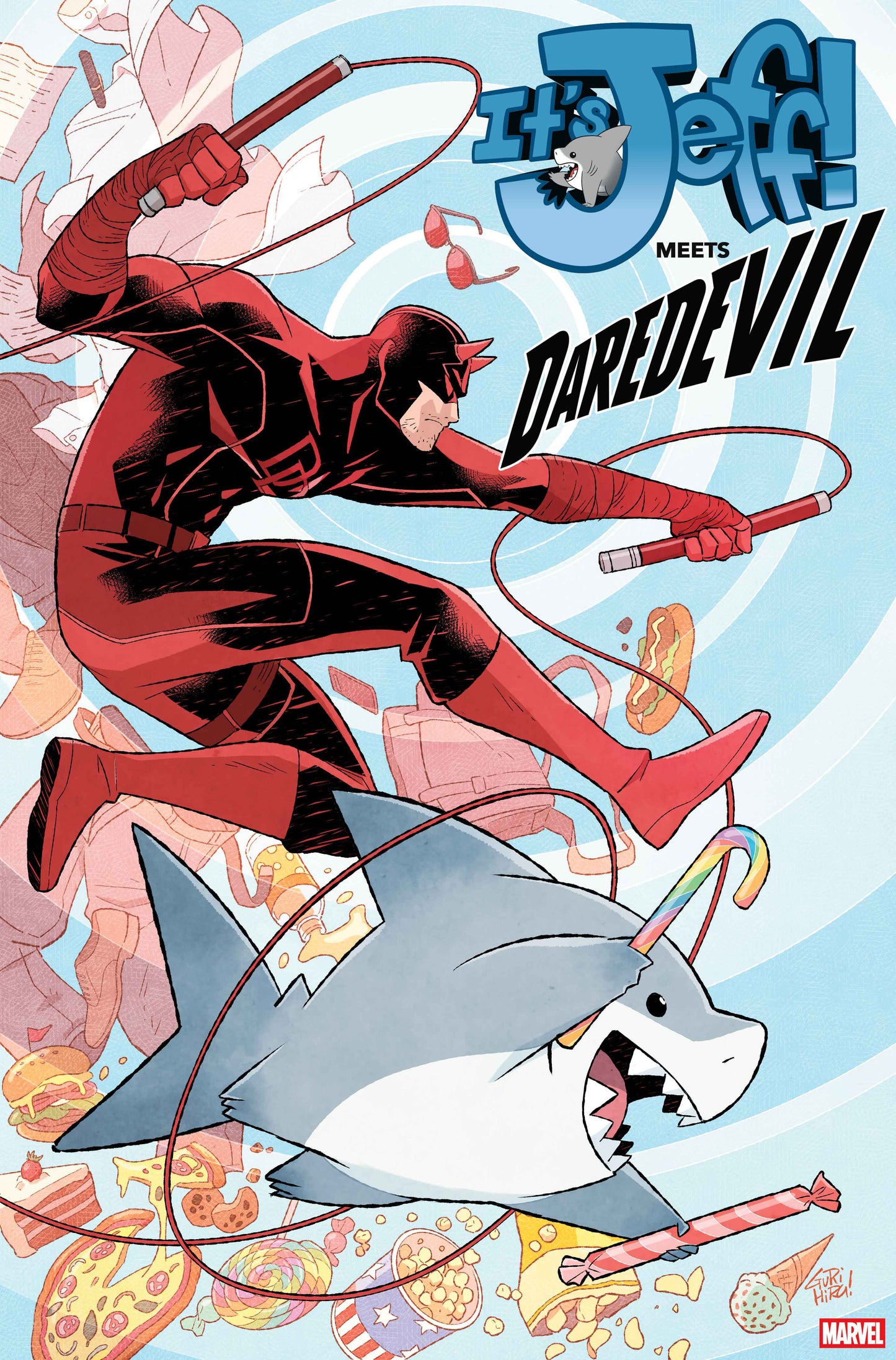 IT'S JEFF MEETS DAREDEVIL #1 (Marvel 2026) 1st Print Comic