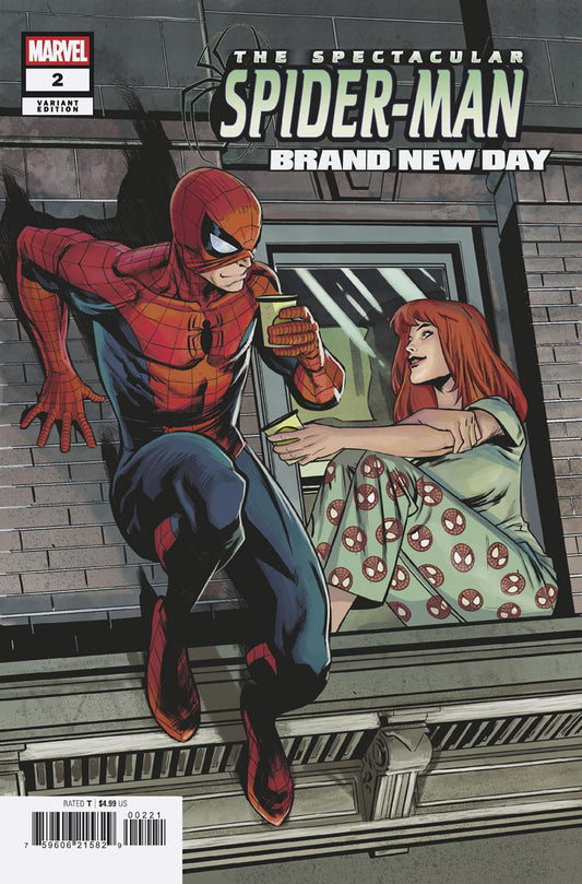 SPECTACULAR SPIDER-MAN: BRAND NEW DAY #2 FRANCESCO MANNA MJ VARIANT (2026) Comic