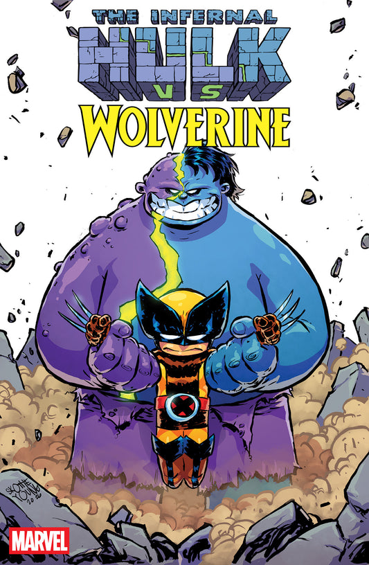 INFERNAL HULK VS. WOLVERINE #1 SKOTTIE YOUNG VARIANT (Marvel 2026) Comic