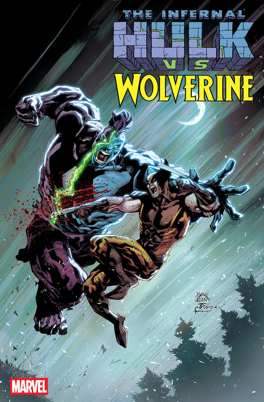 INFERNAL HULK VS. WOLVERINE #1 RYAN STEGMAN VARIANT (Marvel 2026) Comic