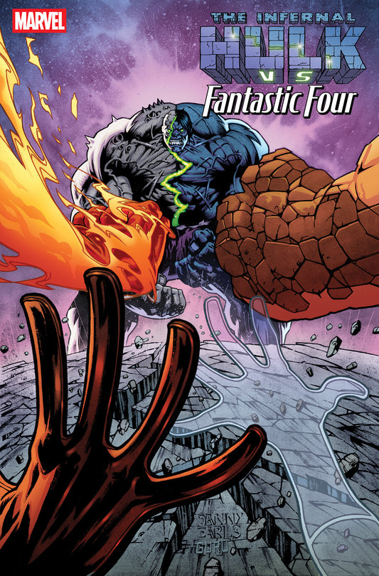 INFERNAL HULK VS. FANTASTIC FOUR #1 DANNY EARLS VARIANT (Marvel 2026) Comic