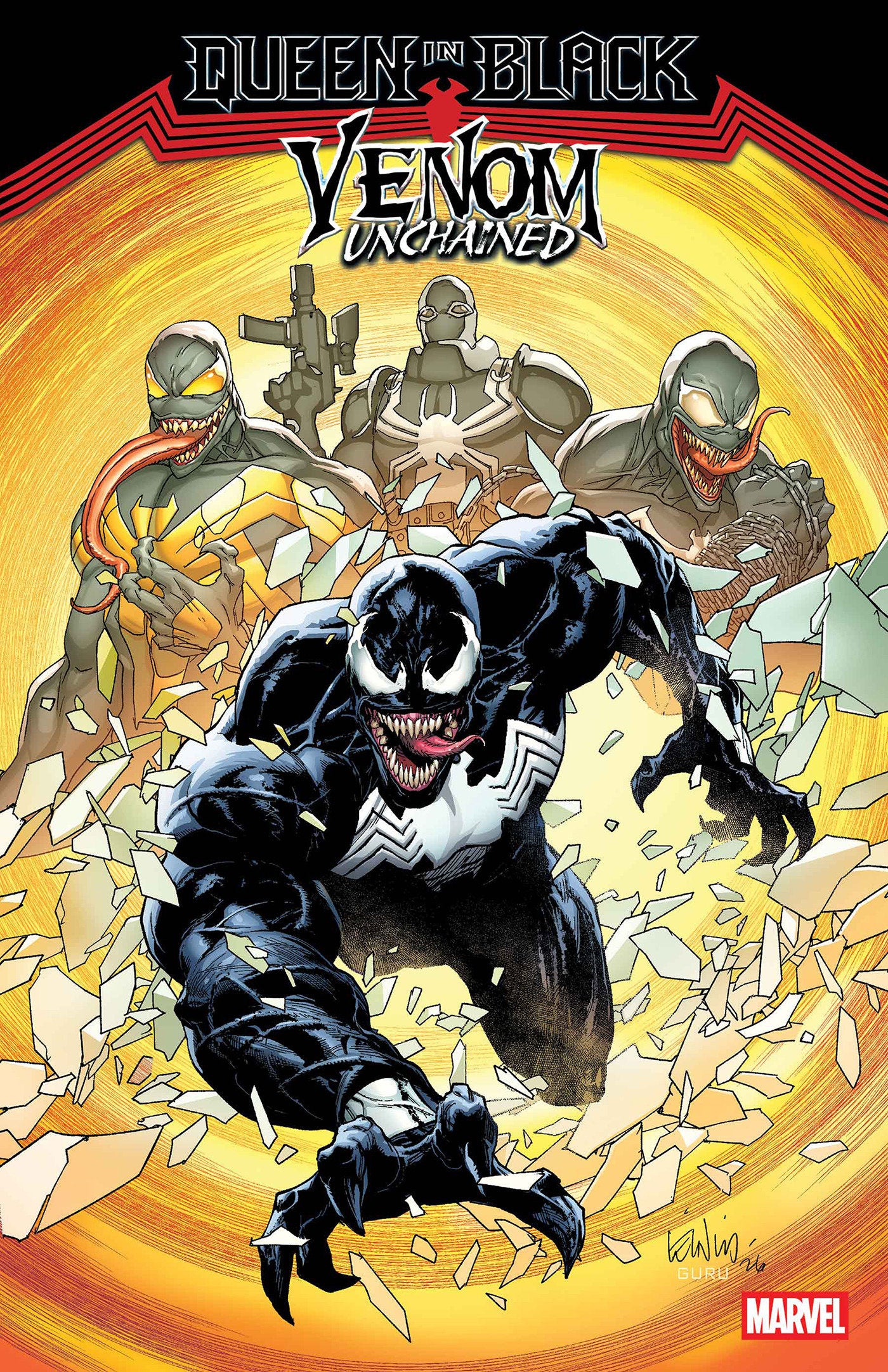 QUEEN IN BLACK: VENOM UNCHAINED #1 [QIB] (Marvel 2026) 1st Print Comic