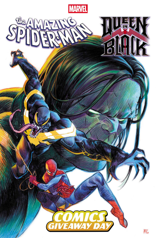 FREE COMIC BOOK DAY / COMICS GIVEAWAY DAY 2026 AMAZING SPIDER-MAN 1000/QUEEN IN BLACK #1