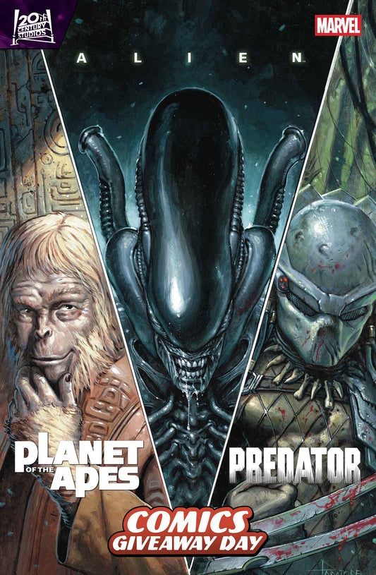FREE COMIC BOOK DAY / COMICS GIVEAWAY DAY 2026 ALIEN, PREDATOR, & PLANET OF THE APES #1