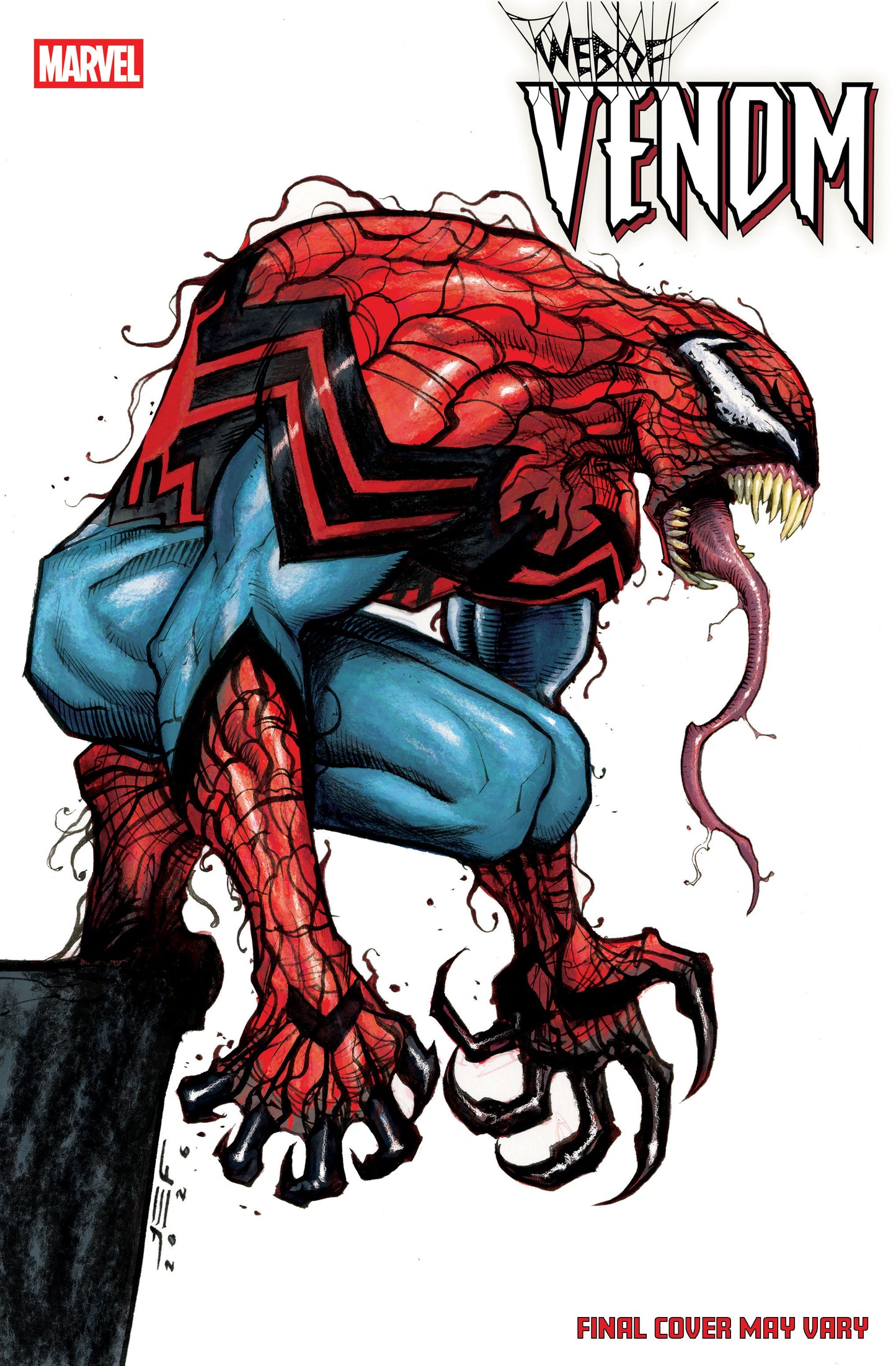 WEB OF VENOM #1 JUAN FERREYRA FOIL VARIANT (Marvel 2026) 1st Print Comic
