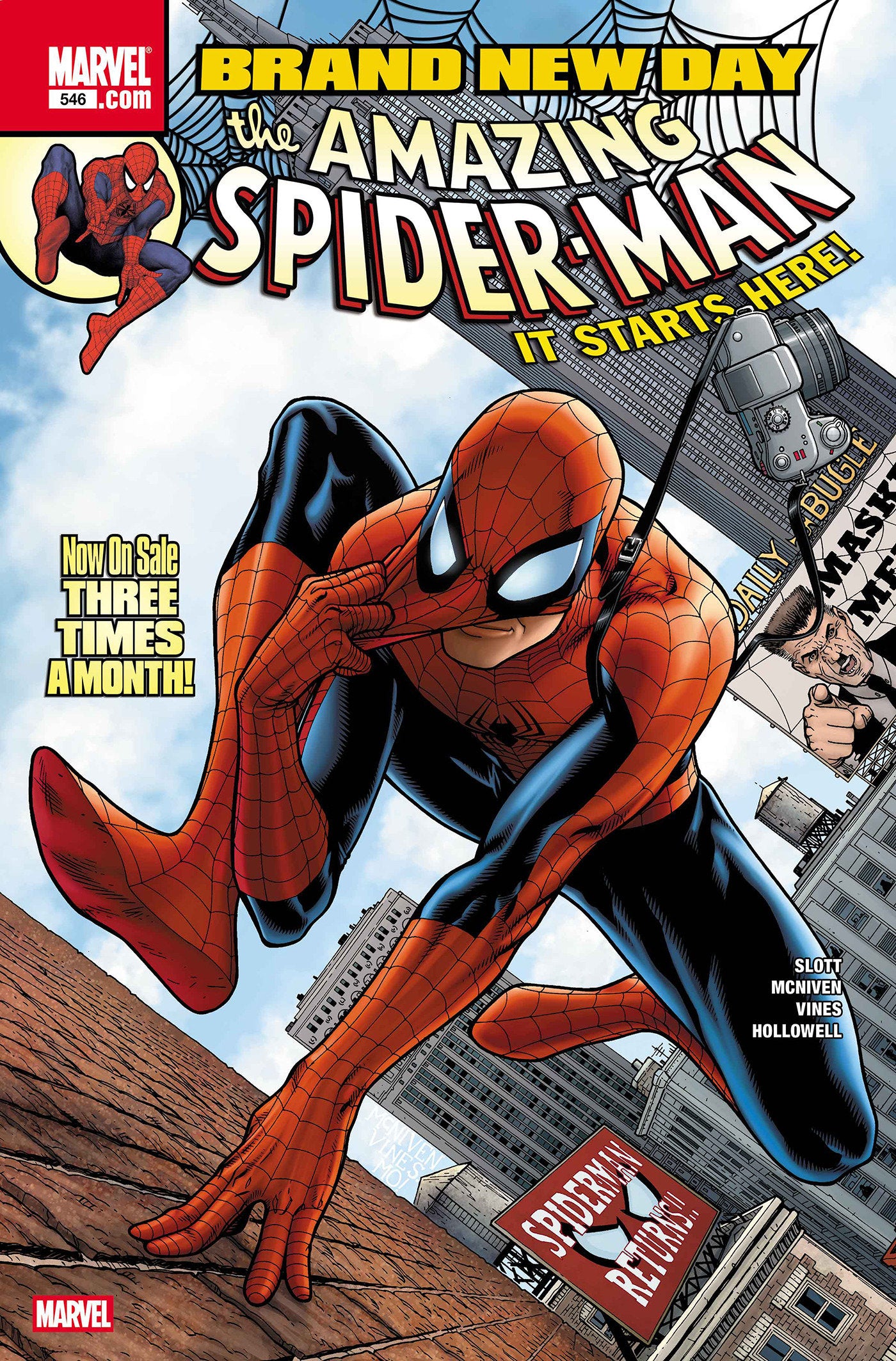 AMAZING SPIDER-MAN #546 FACSIMILE EDITION (Marvel 2026) 1st Print Comic