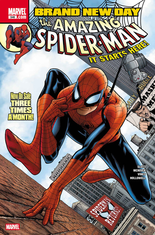 AMAZING SPIDER-MAN #546 FACSIMILE EDITION (Marvel 2026) 1st Print Comic
