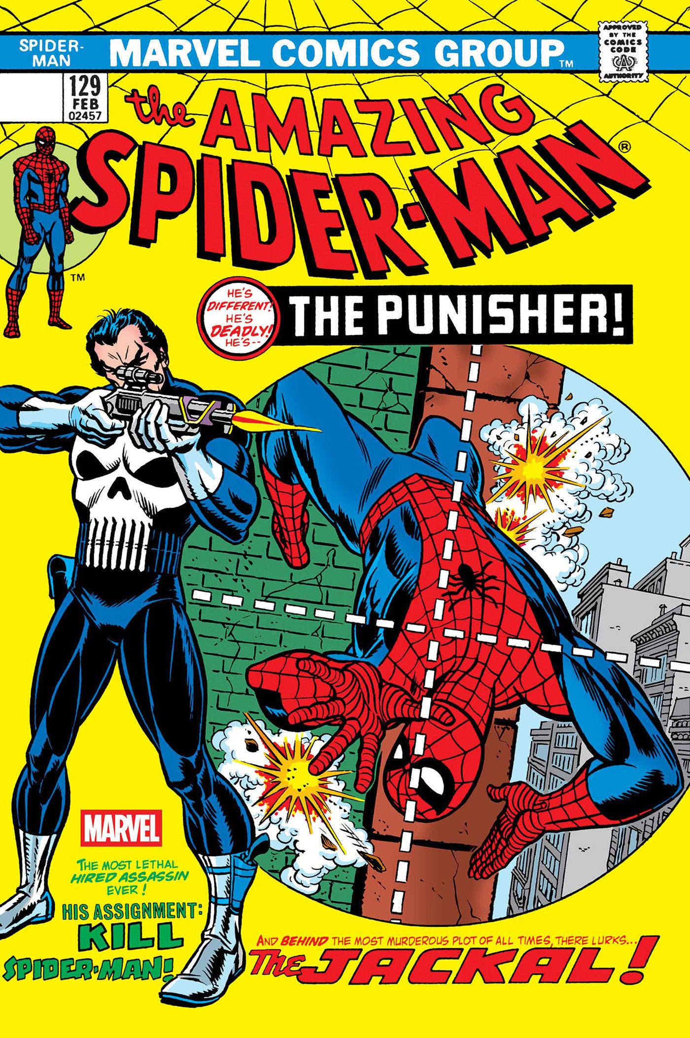 AMAZING SPIDER-MAN #129 FACSIMILE EDITION [NEW PRINTING 2] (Marvel 2026) Comic