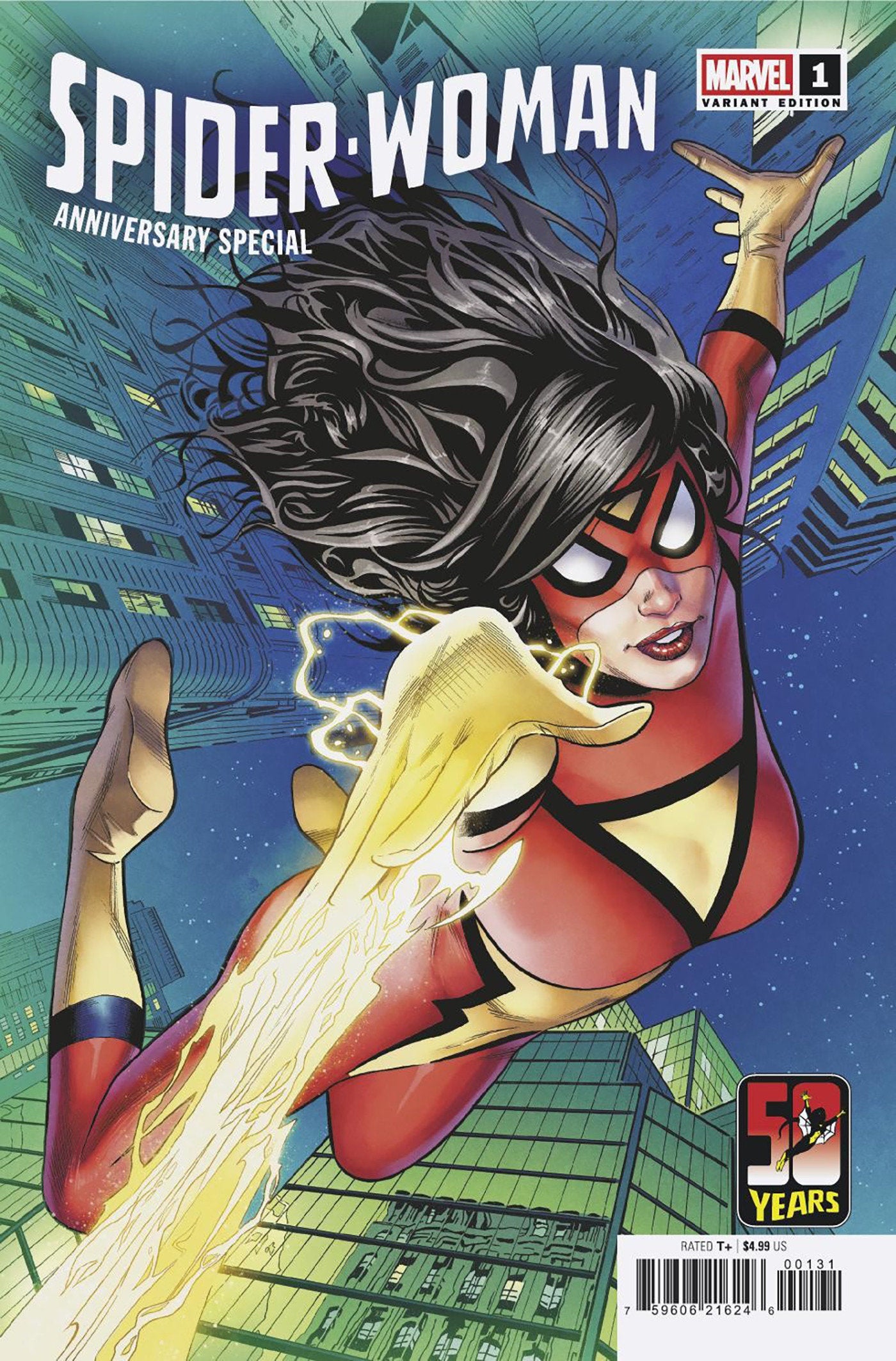 SPIDER WOMAN 50 TH ANNIVERSARY SPECIAL #1 GREG LAND VARIANT (Marvel 2026) Comic