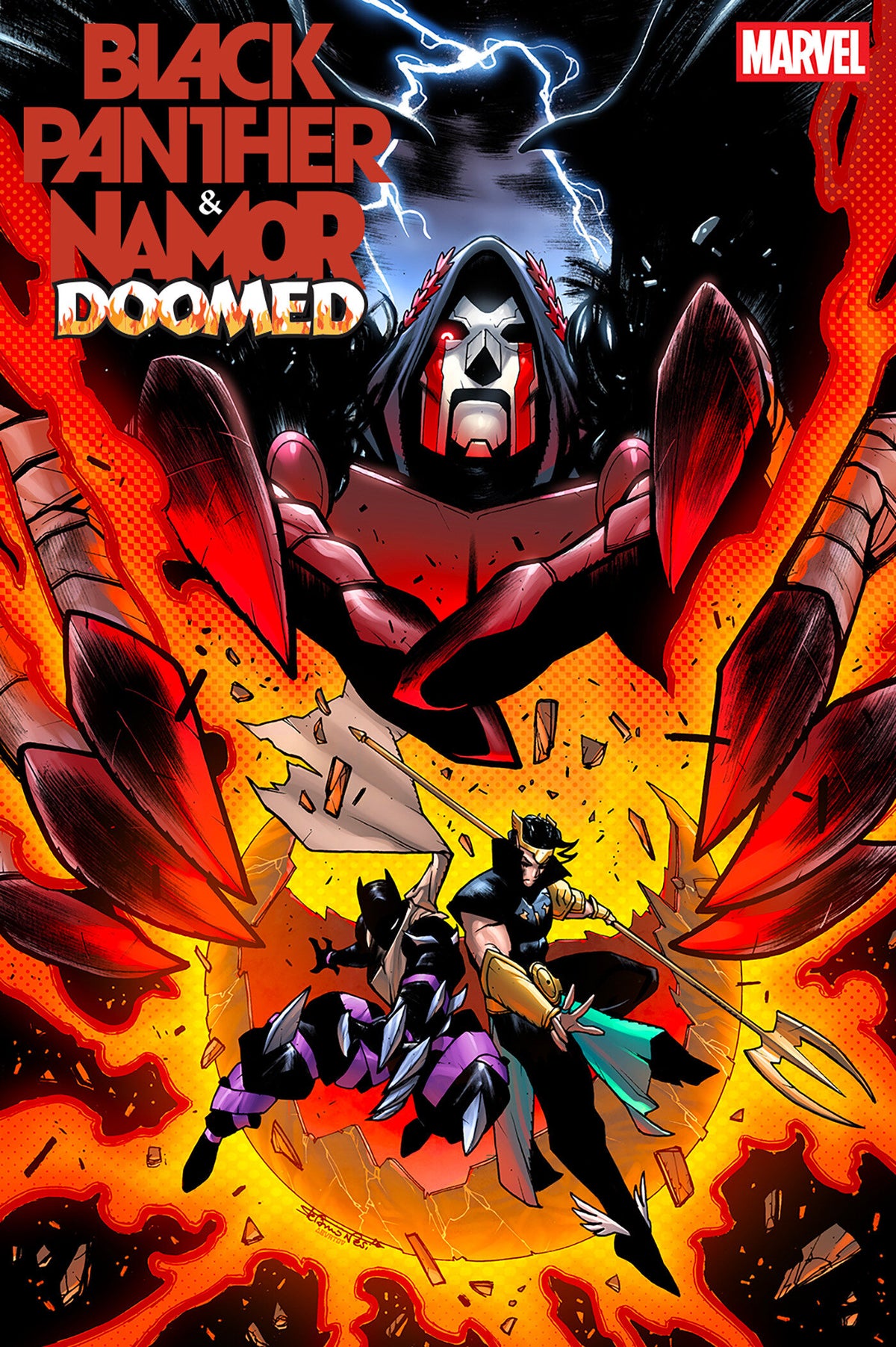 BLACK PANTHER/NAMOR: DOOMED #2 STEFANO NESI VARIANT (Marvel 2026) Comic